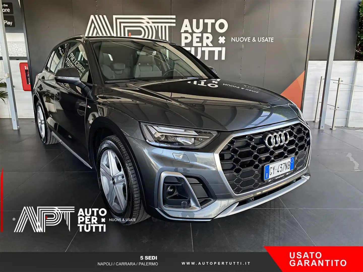 Audi Q5 Q5 35 2.0 tdi mhev 12V S line s tronic Grigio - 2