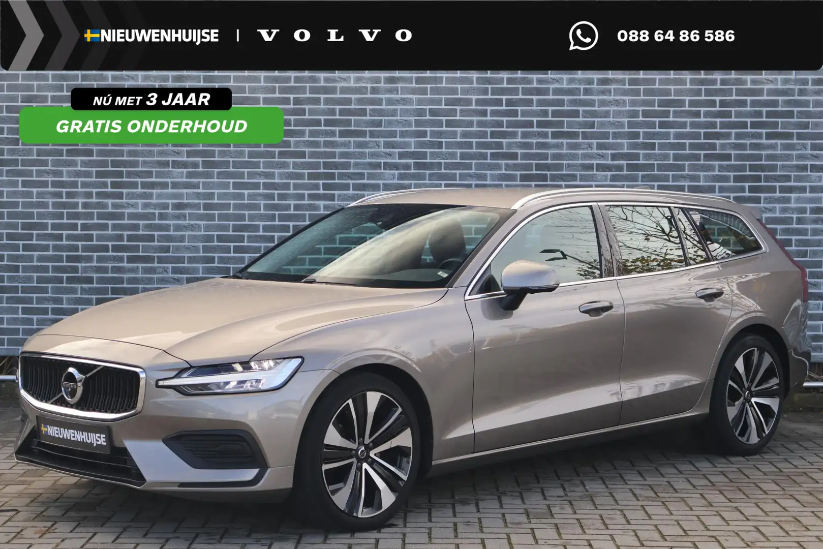 Volvo V60 2.0 B3 Momentum Business | Adaptieve Cruise Contro Grau - 1