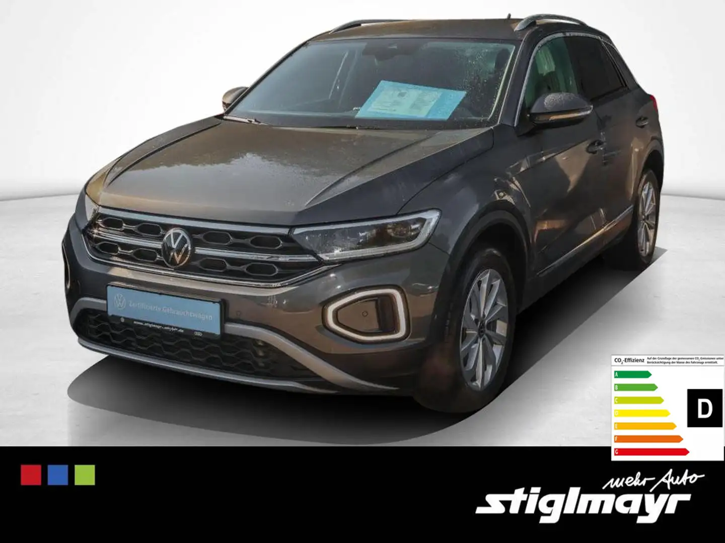 Volkswagen T-Roc Style 2.0 TDI AHK+LED+NAVI+SITZHG+KLIMA Gris - 1