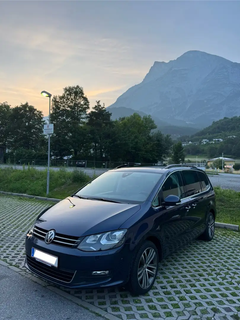 Volkswagen Sharan Highline BMT SCR 2,0 TDI DSG Blau - 1