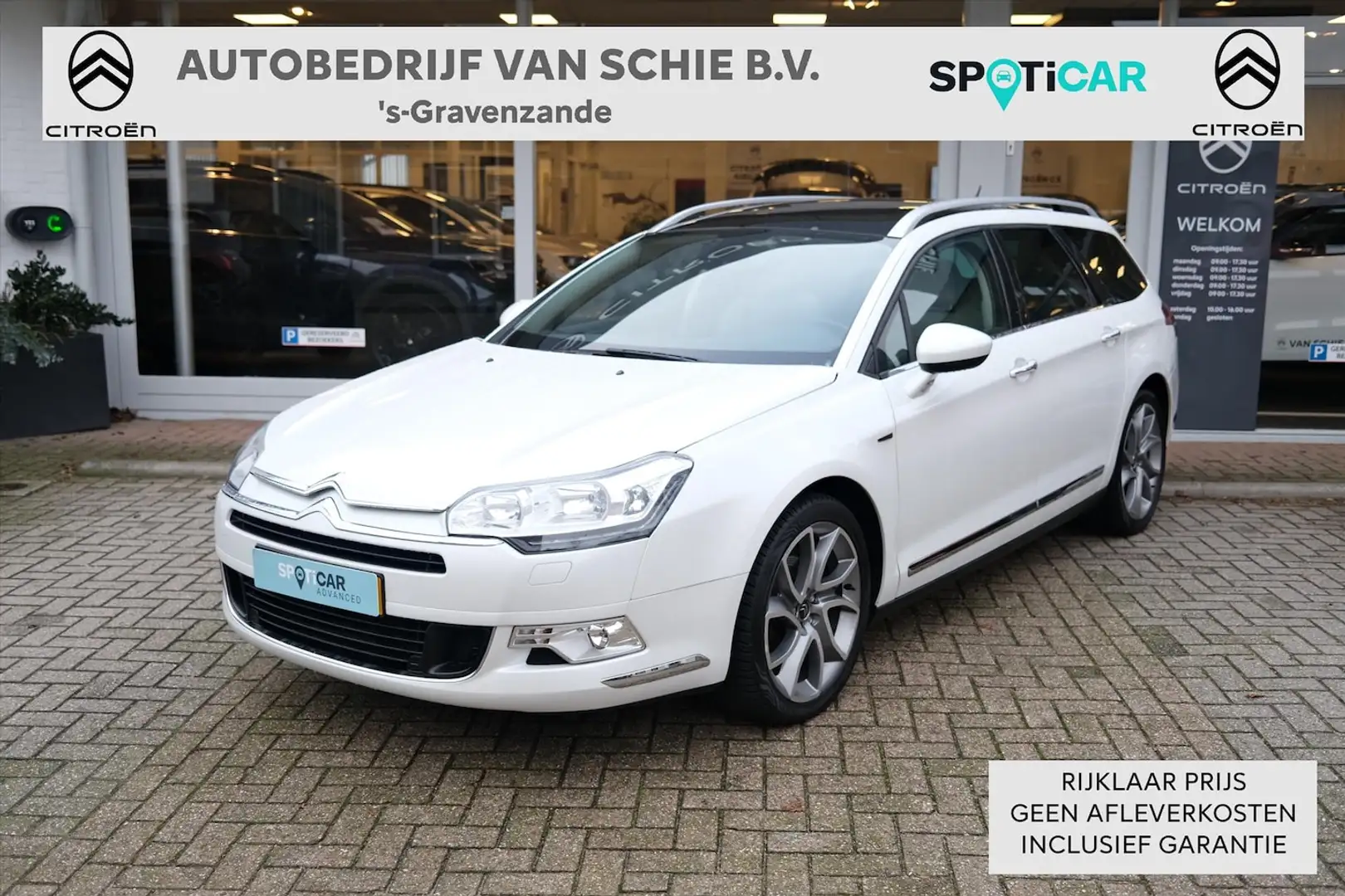 Citroen C5 THP 155 Exclusive 19" | Panoramadak | HiFi | Leer Fehér - 1