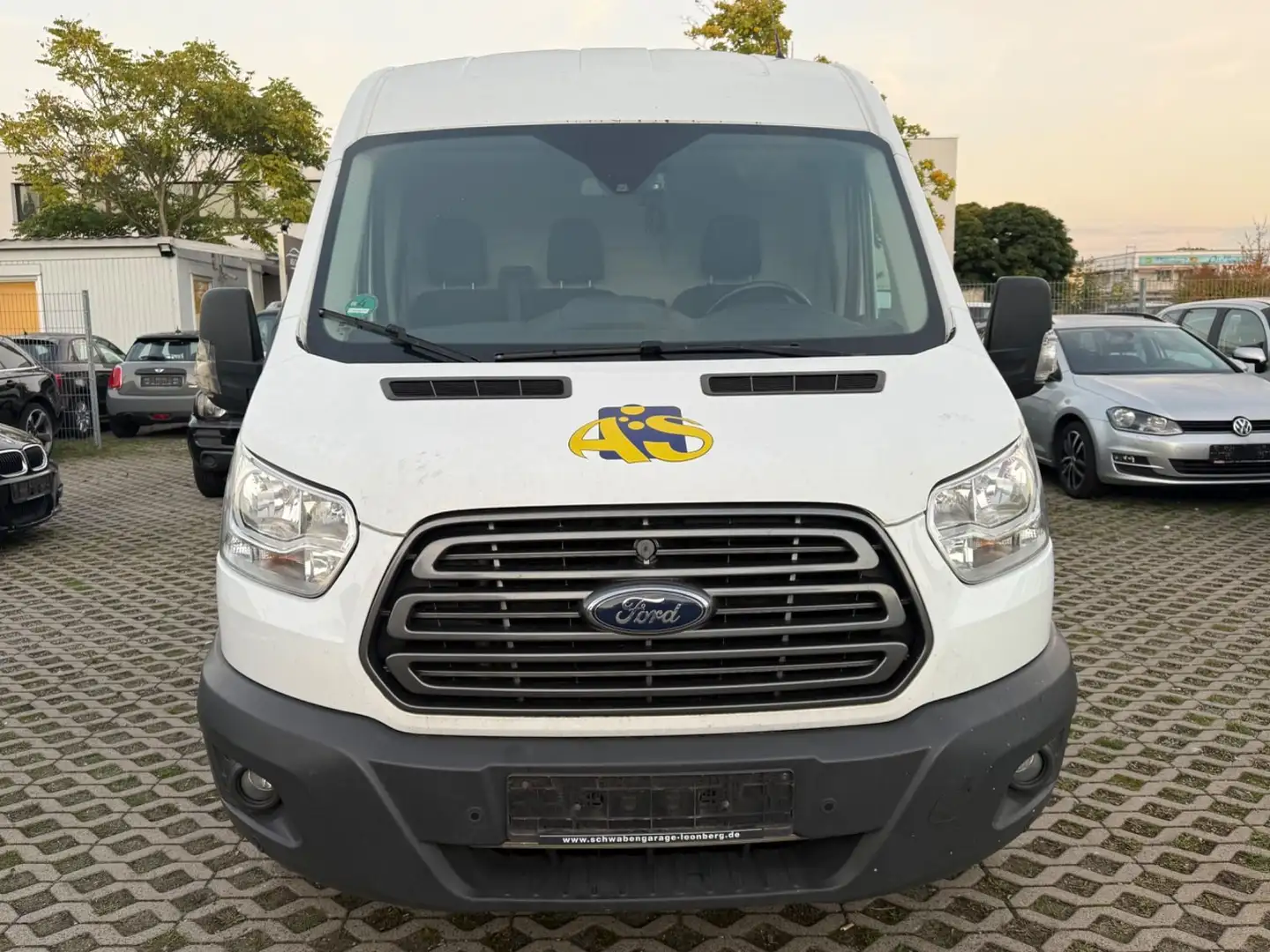 Ford Transit Kasten 350 L3*Klima*EFH*Motorschaden Blanc - 2