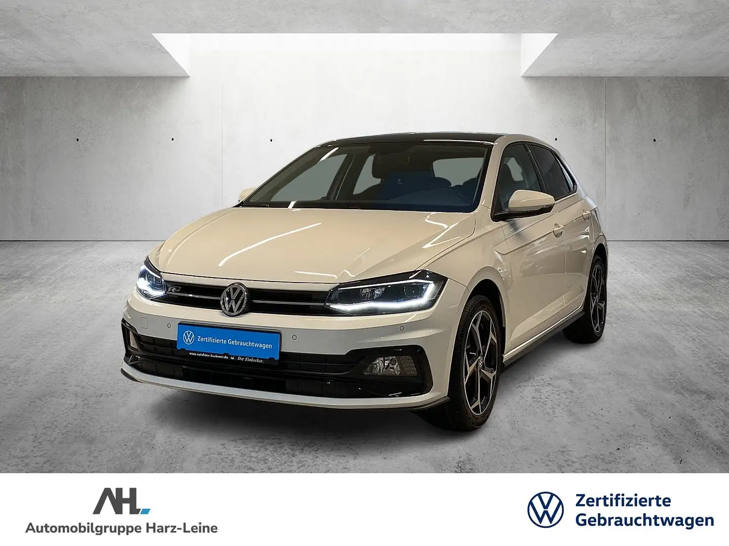 Volkswagen Polo 1.0 TSI R-Line Navi RFK LED SHZ Weiß - 1