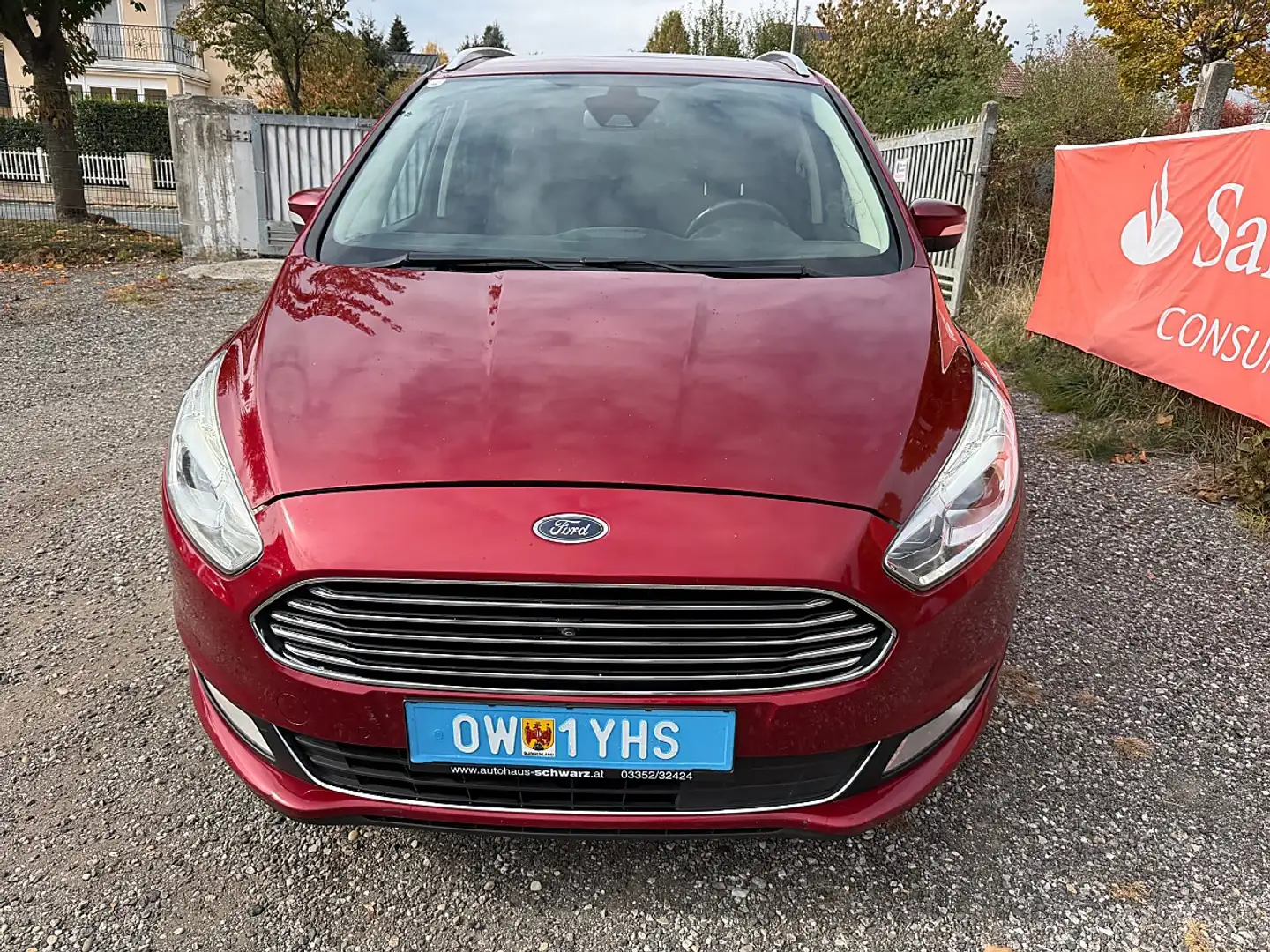 Ford Galaxy 2.0 TDCi Titanium AWD Start/Stopp *Leder /Panor... Rot - 2