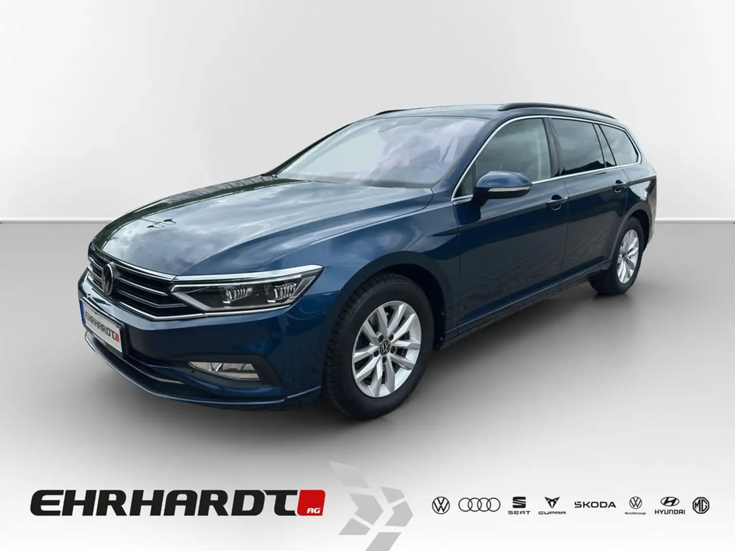 Volkswagen Passat Variant 2.0 TDI DSG Business AHK*IQ.LIGHT*PARKLENK*KAME... Bleu - 1