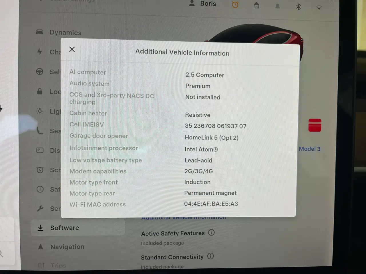 Tesla Model 3 снимка Tesla Model 3