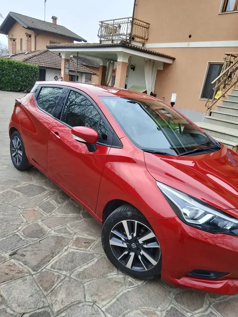 Nissan Micra Micra V 2017 1.0 Business 71cv Rosso - 1