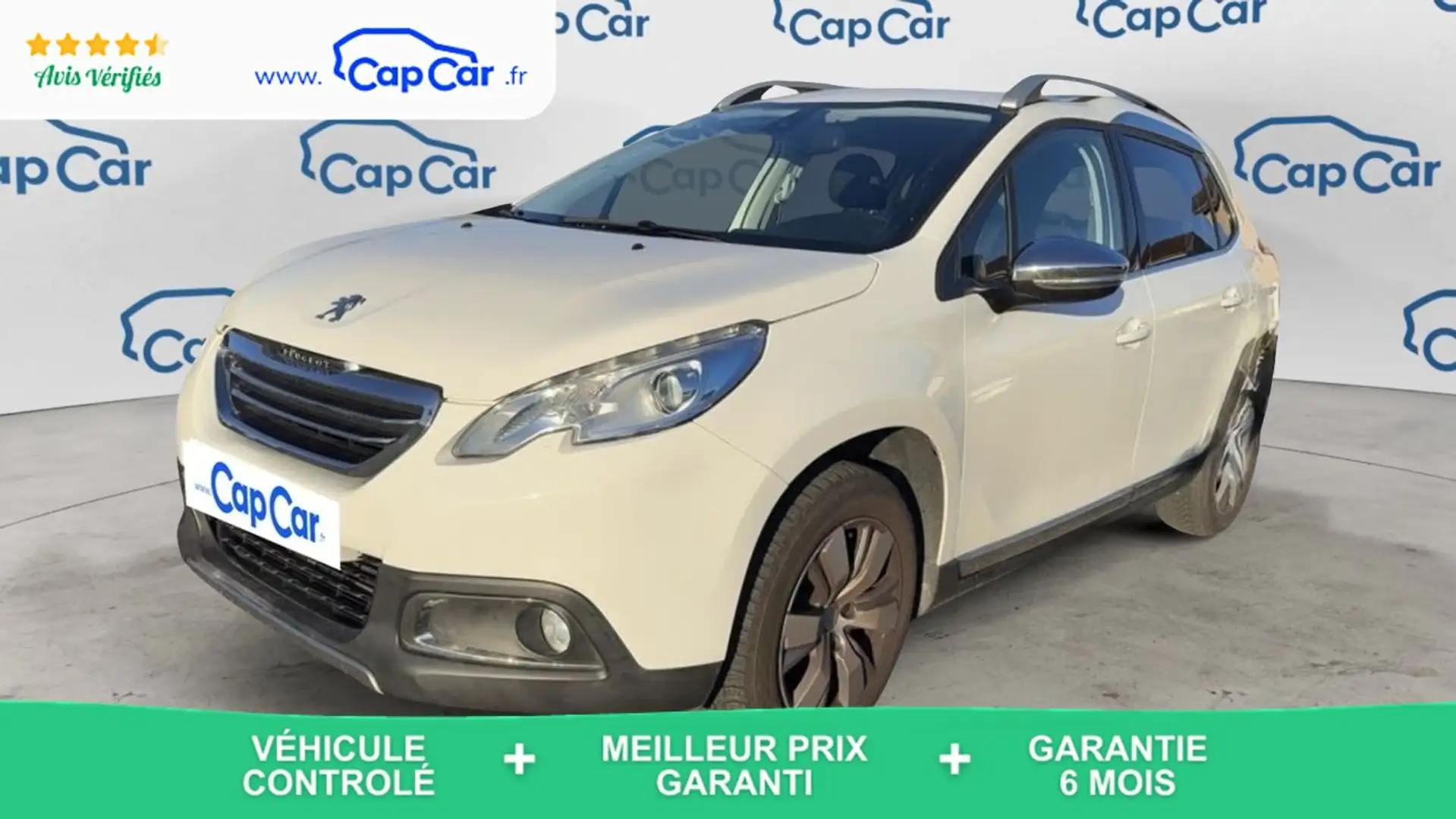 Peugeot 2008 1.2 Puretech 110 EAT6 Allure - Automatique Blanc - 1
