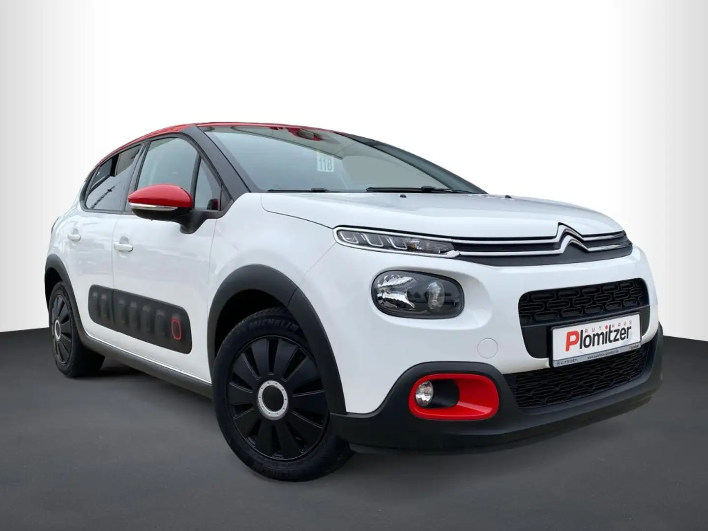 Citroen C3 Benzin 82 SHINE  *Sitzh.*DAB*EPH*MirrorScreen* Weiß - 1