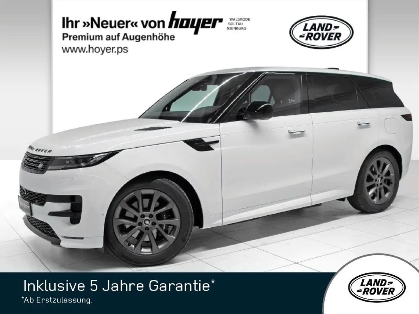 Land Rover Range Rover Sport P460e SE Hybrid AHK Black Pack Weiß - 1