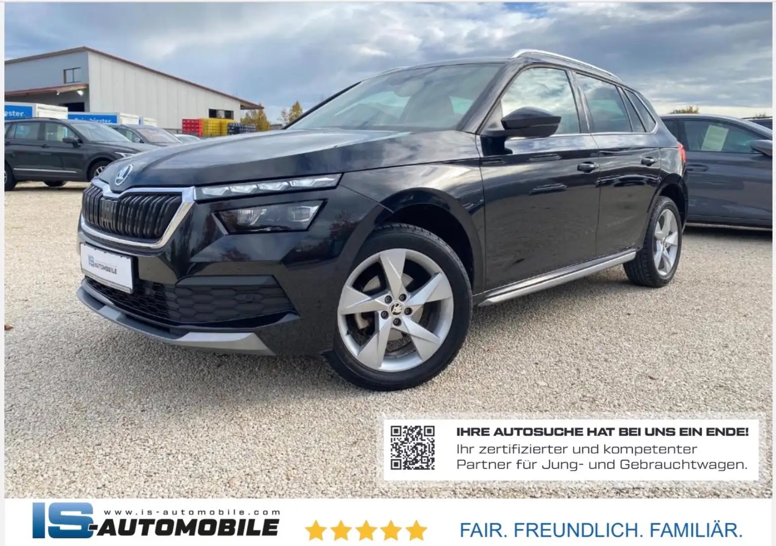 Skoda Kamiq Style,FULL-LINK-NAVI,LED,DAB,GRA,SHZ,RFK Noir - 1