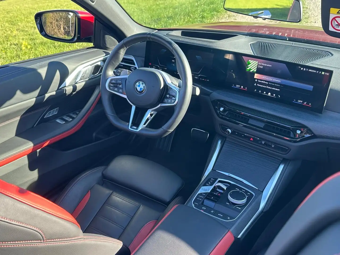 BMW 420 Cabrio Top Ausst. wenig km, neuwertig, opt.8-fach Rot - 2