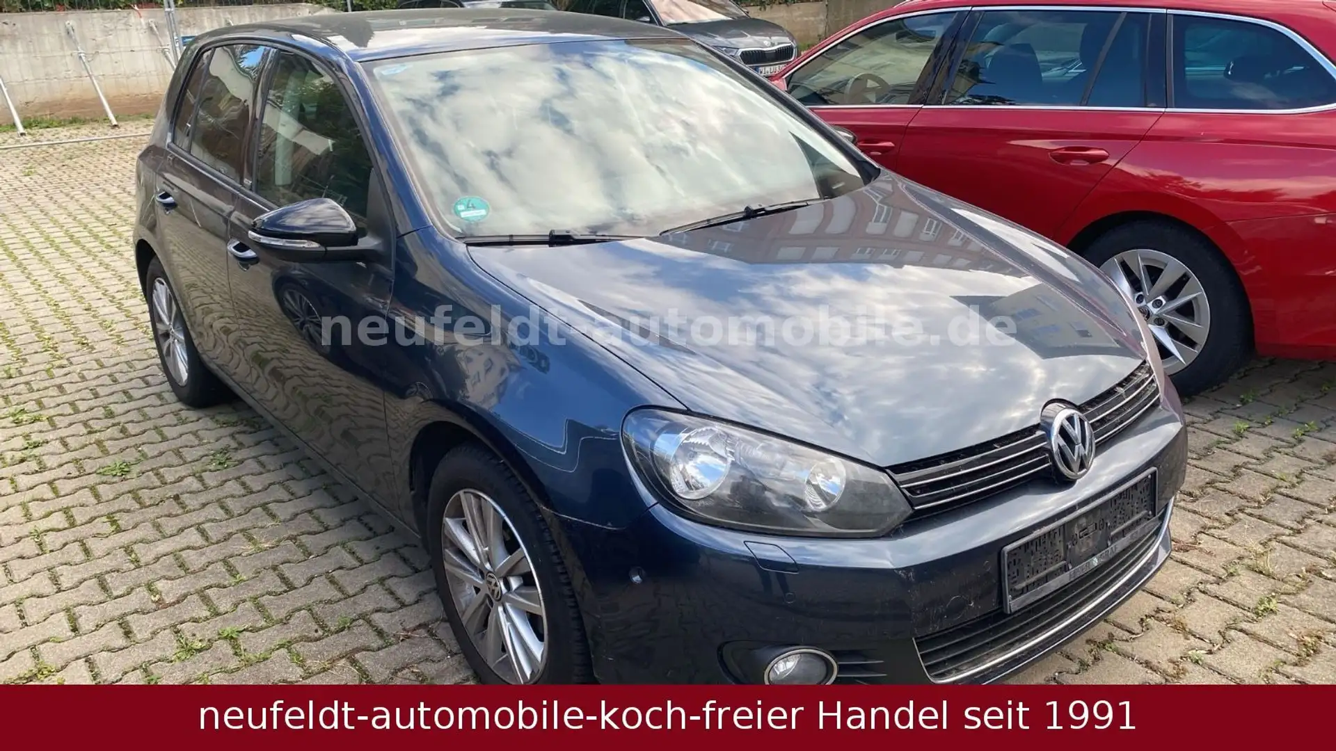 Volkswagen Golf VI Style BlueMotion AHK Blau - 1