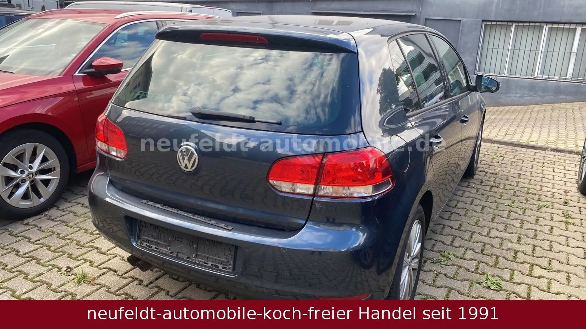 Volkswagen Golf VI Style BlueMotion AHK Blau - 2