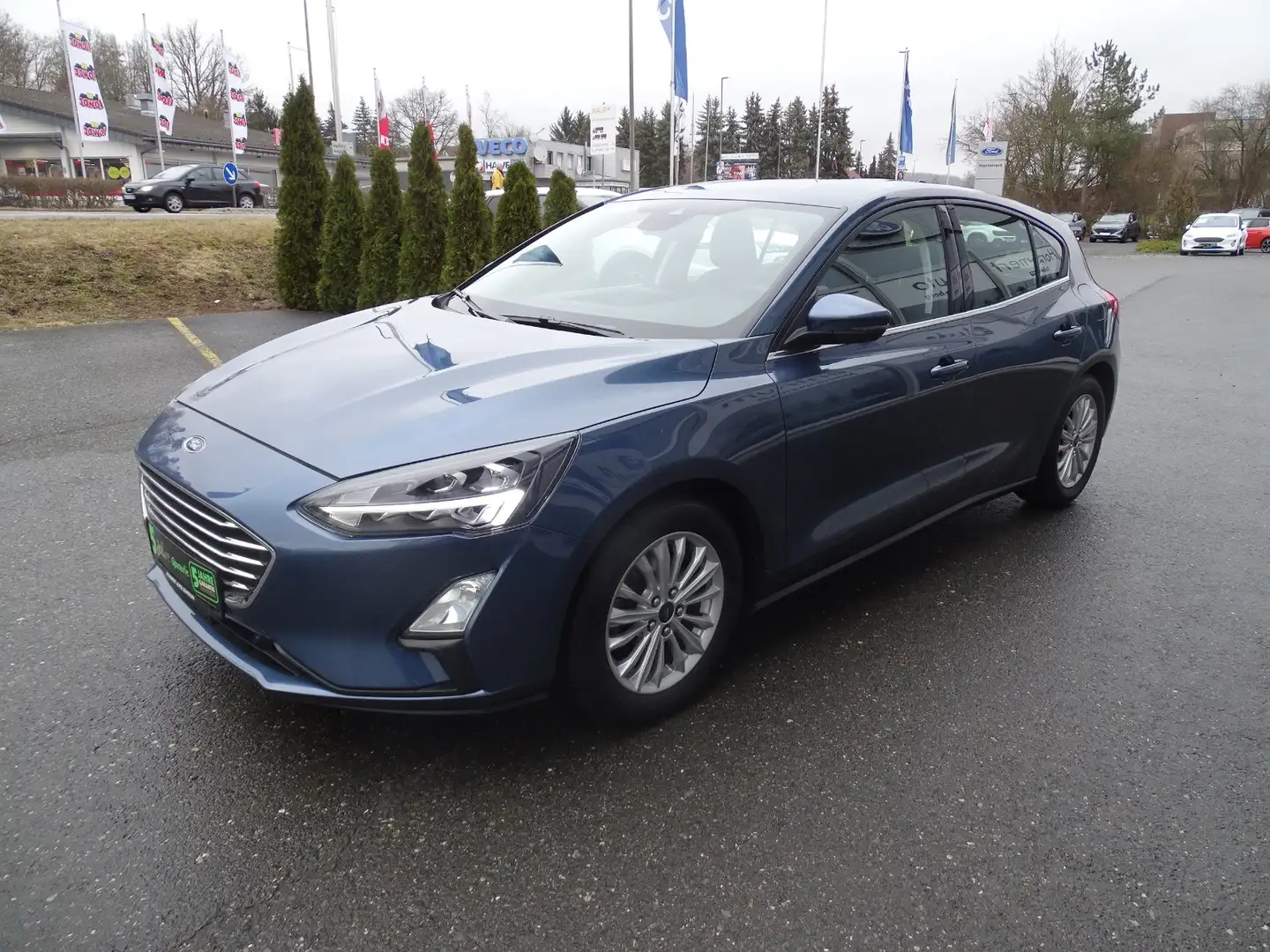 Ford Focus 1.0 EcoBoost Titanium Navi ACC SpurH LM Blau - 2