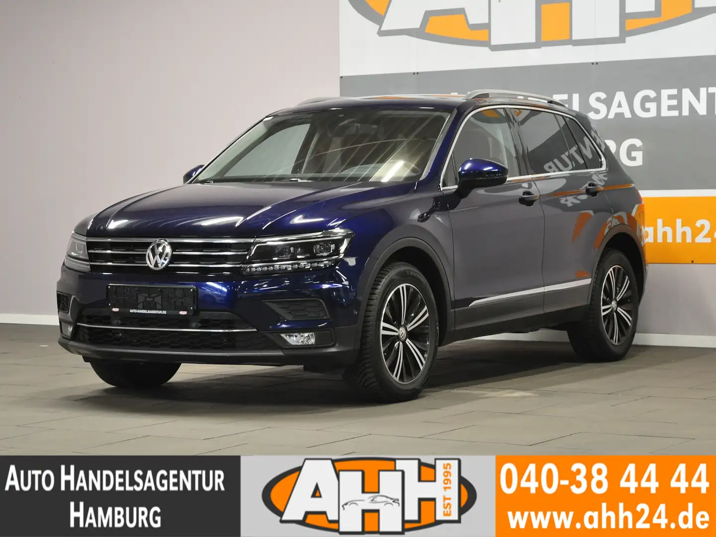 Volkswagen Tiguan HIGHLINE 4MOTION LED|NAVI|SPORT|KAMERA Bleu - 1