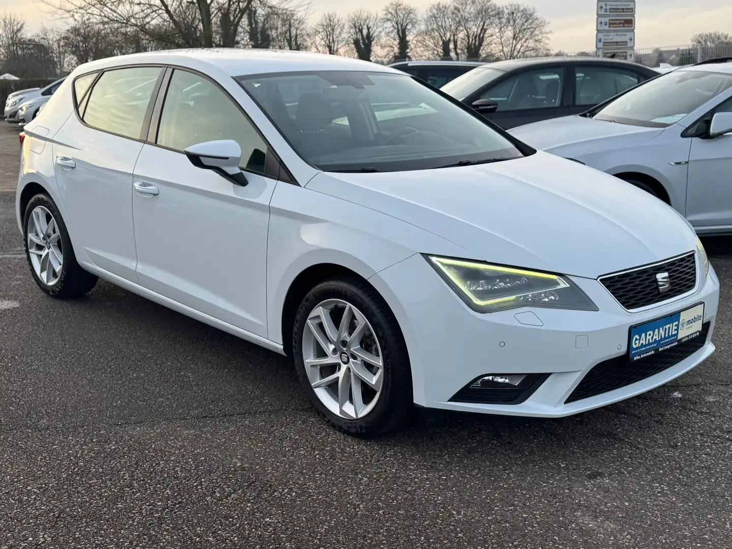 SEAT Leon Style 1.4 NAVI PDC SHZ LED TÜV/HU/NEU Weiß - 2