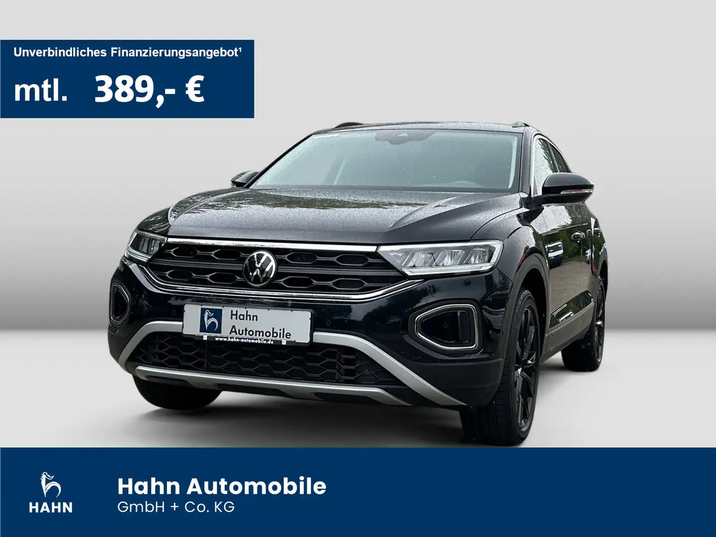 Volkswagen T-Roc Life 1.5TSI DSG LED Navi AHK ACC Virtual Schwarz - 1