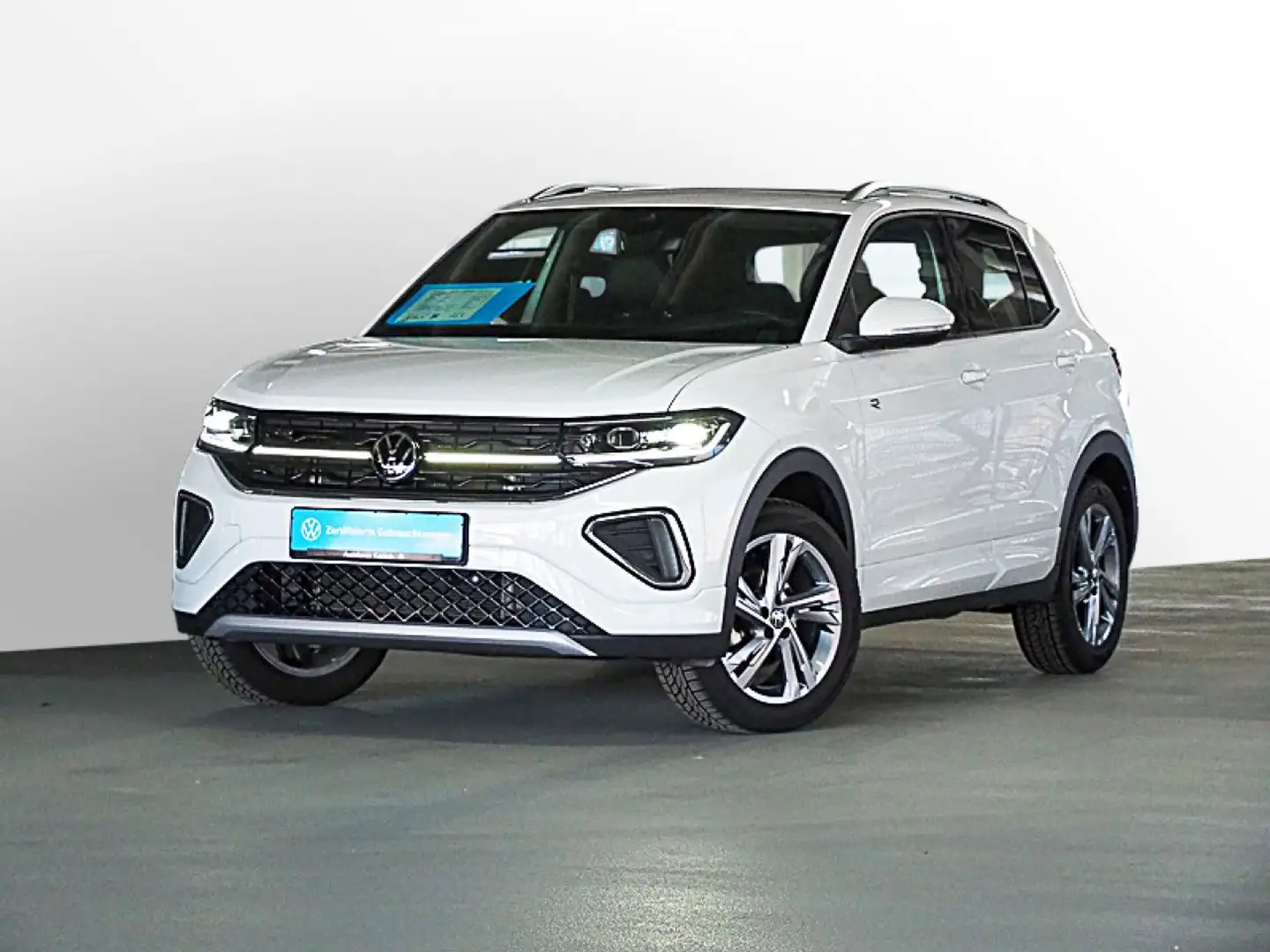 Volkswagen T-Cross 1.5 TSI DSG R-Line AHK, NAVI Bluetooth LED Weiß - 2