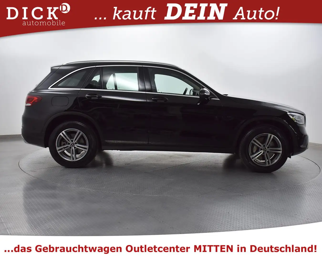 Mercedes-Benz GLC 300 e 4Mat STANDHZ+LEDER+KAM+NAVI+SHZ+LED+18" Schwarz - 2