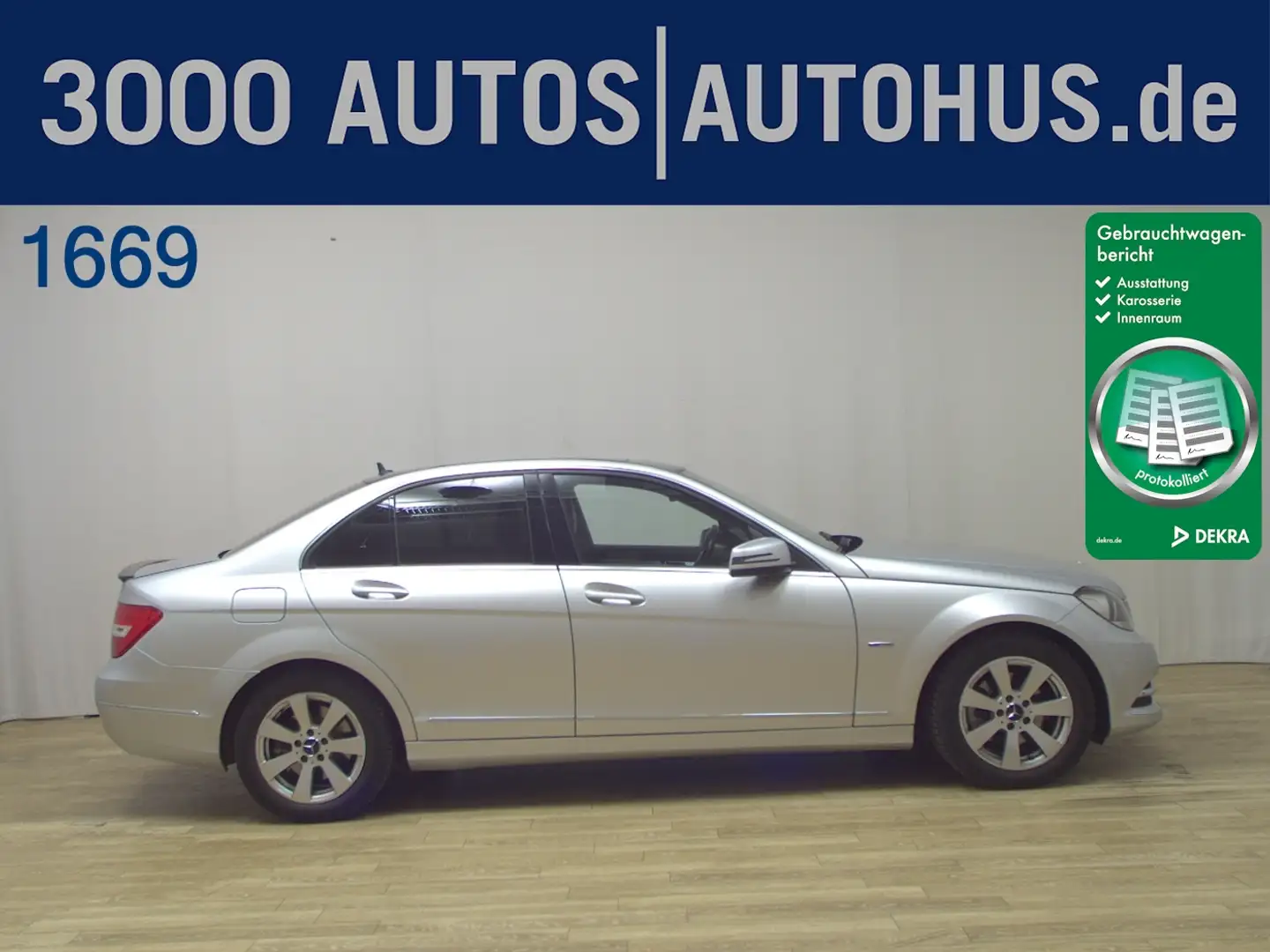 Mercedes-Benz C 220 CDI BlueEfficiency Avantgarde AHK GSD AUT Silber - 1