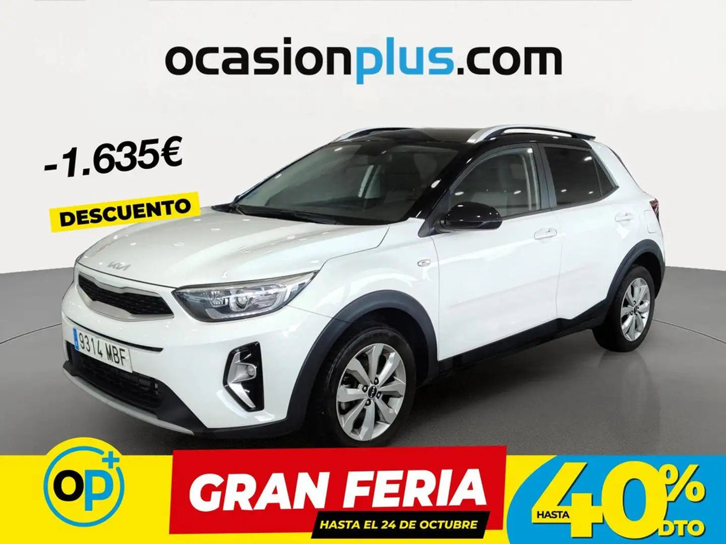 Kia Stonic 1.0 T-GDi MHEV iMT Concept Plus 100 Blanco - 1