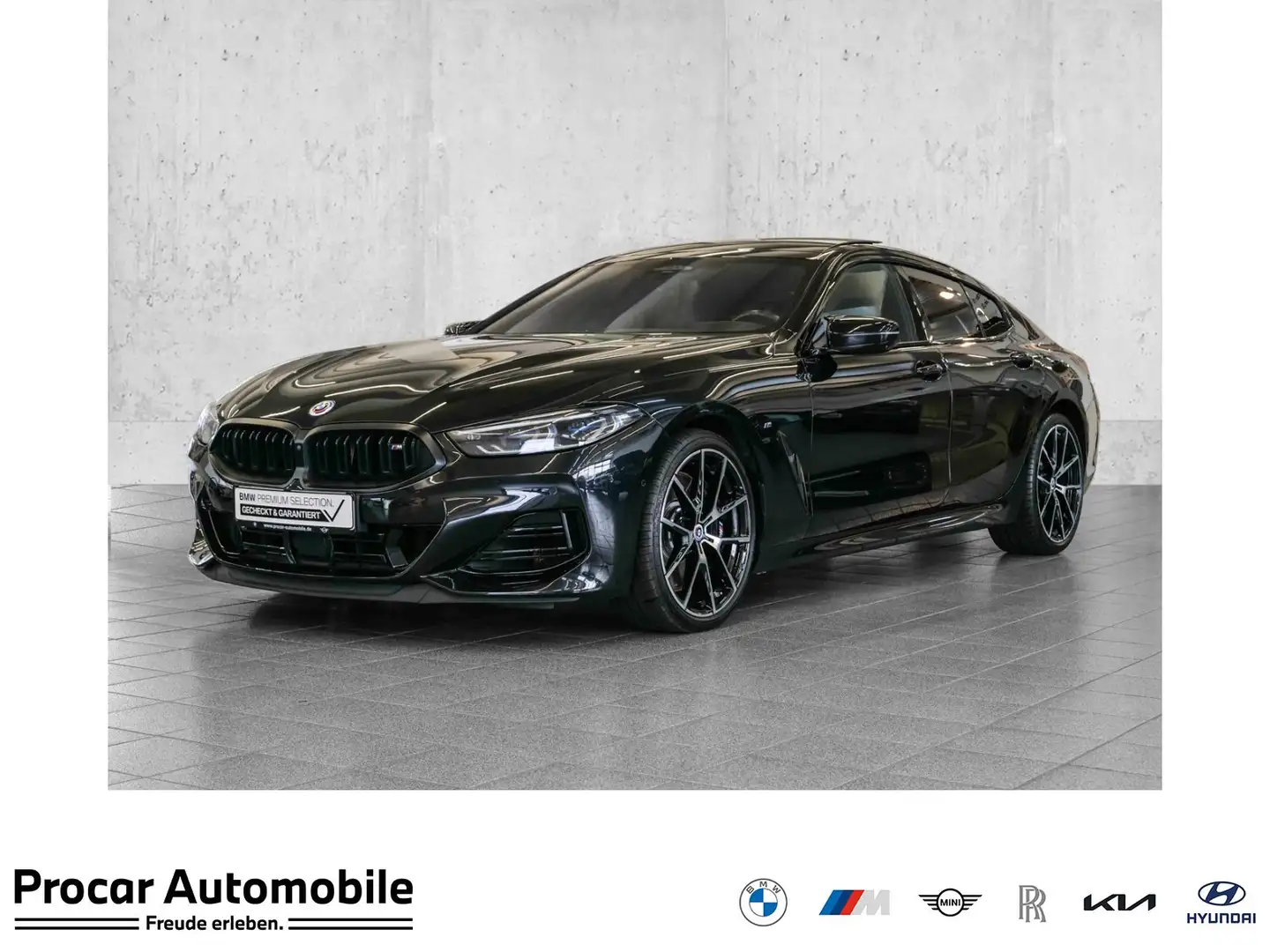 BMW M850 i xDrive M-Sport Aut Nav Laser Pano Komfzg Noir - 1