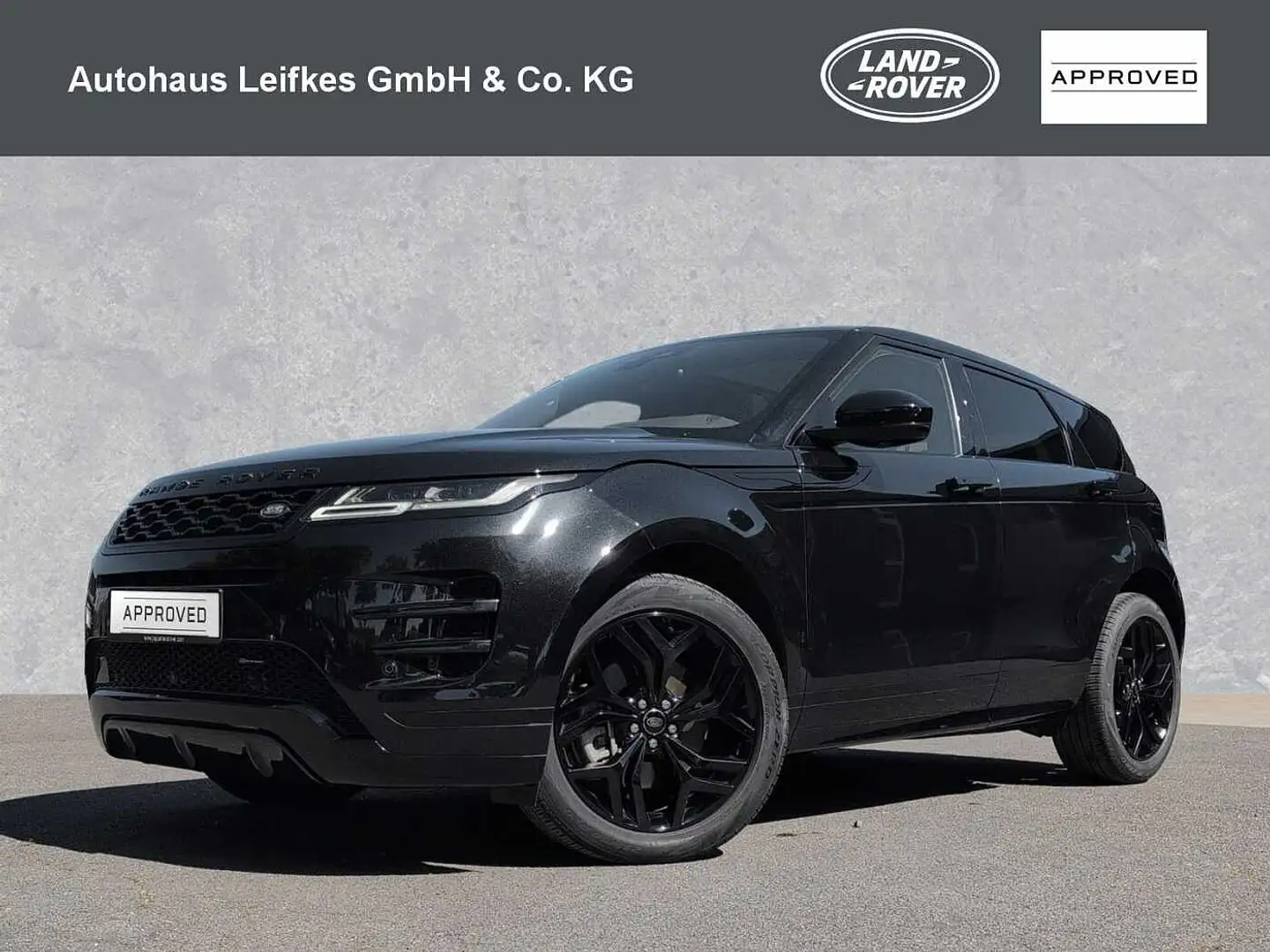 Land Rover Range Rover Evoque Diesel D200 R-Dynamic HSE Zwart - 1