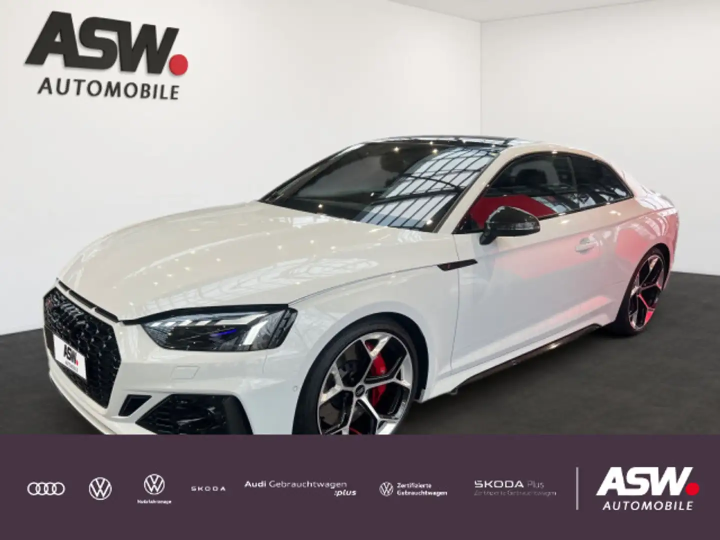 Audi RS5 RS 5 Coupe 331(450) kW(PS) tiptronic NAVI PANO Weiß - 1