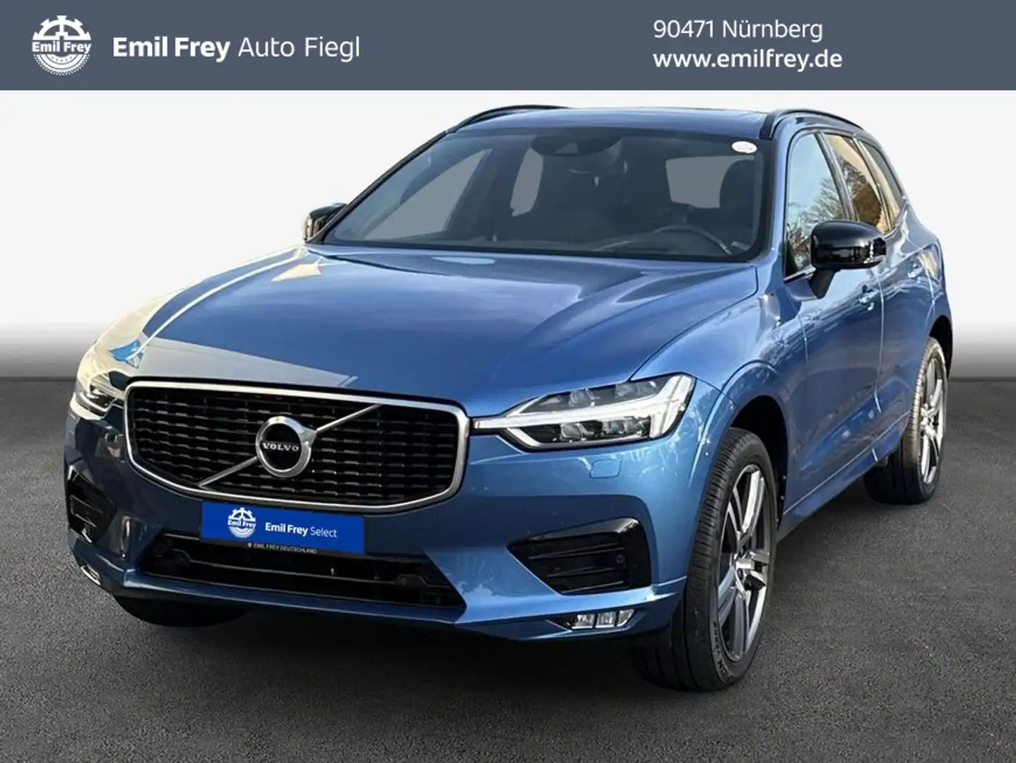 Volvo XC60 XC60 T6 AWD Geartronic RDesign Bleu - 1