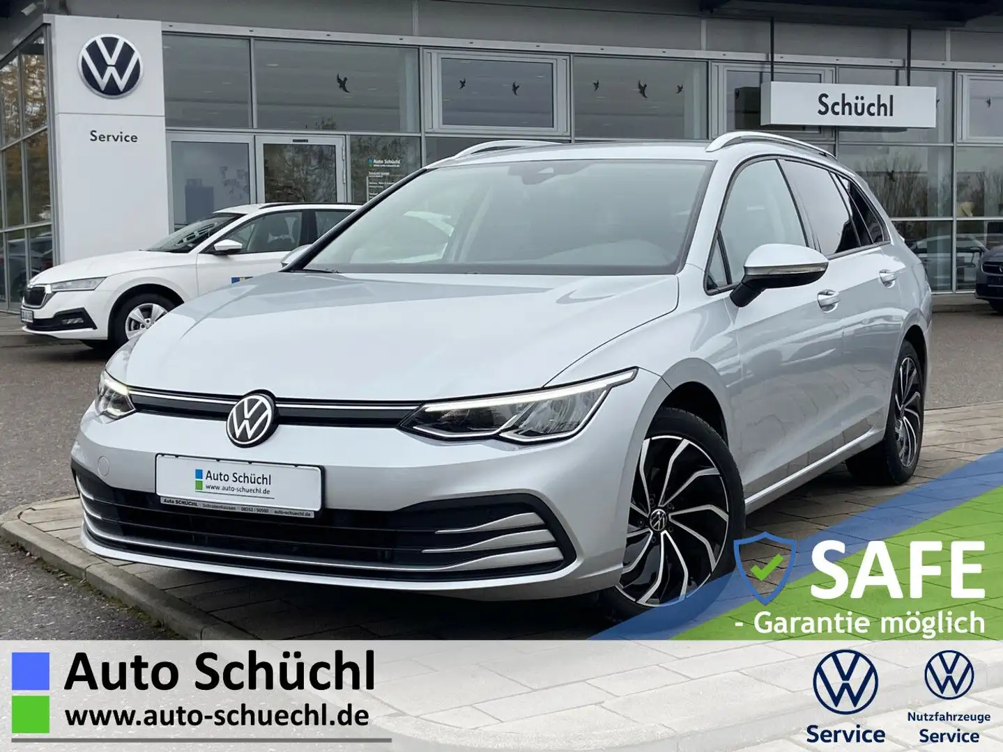 Volkswagen Golf Variant 1.5 TSI Life KOMFORTSITZE+NAVI+LED+ Silber - 1