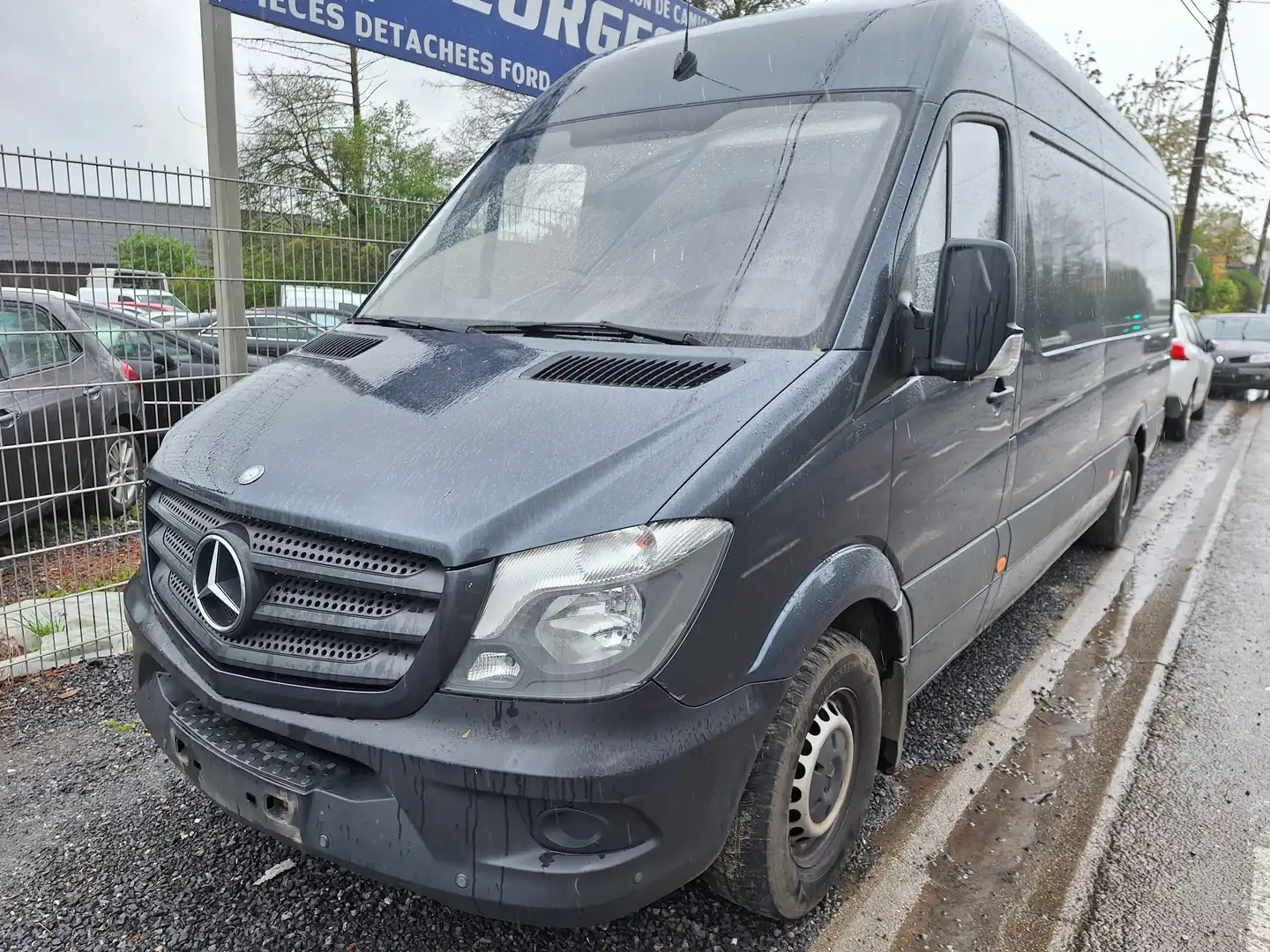 Mercedes-Benz Sprinter TOUS PUBLICS- EURO 5- PEU KM-STAR STOP- AT REMORQU Šedá - 1