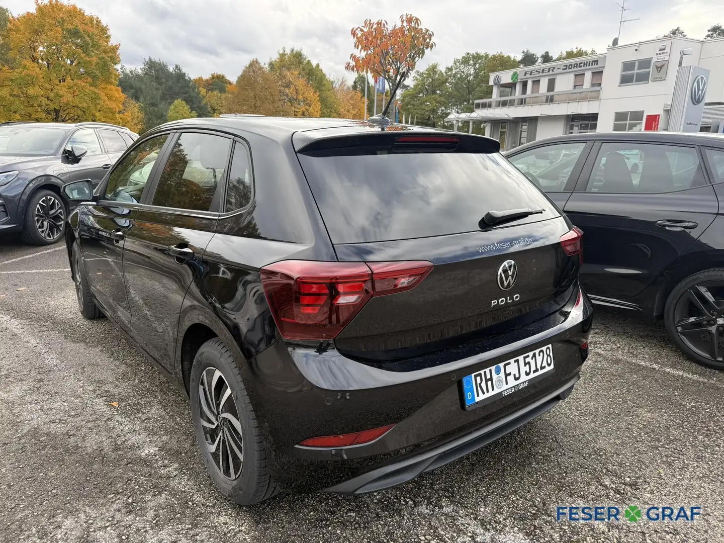 Volkswagen Polo 1.0 TSI LED DAB+ APP CONNECT Schwarz - 2