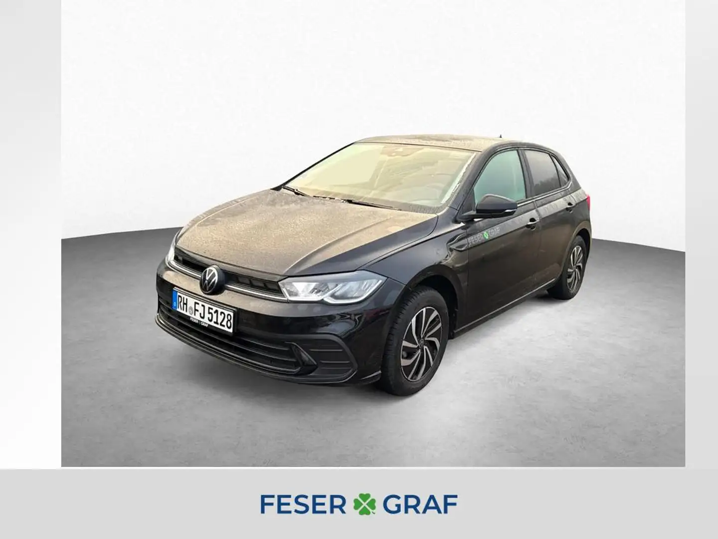 Volkswagen Polo 1.0 TSI LED DAB+ APP CONNECT Schwarz - 1