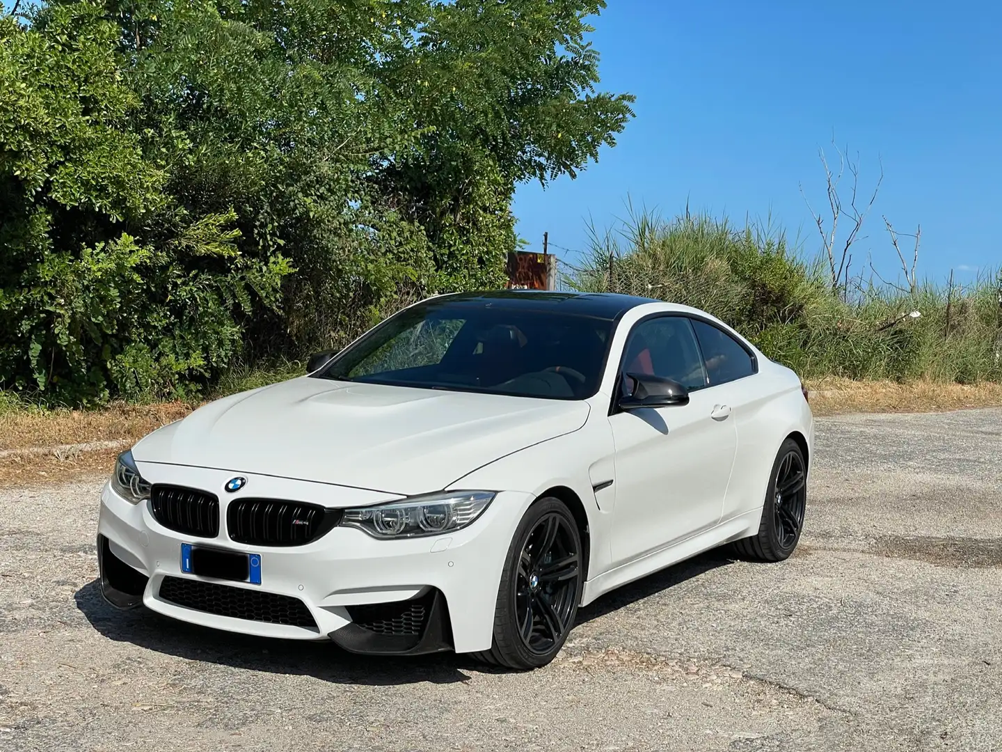 BMW M4 Coupe 3.0 dkg White - 1