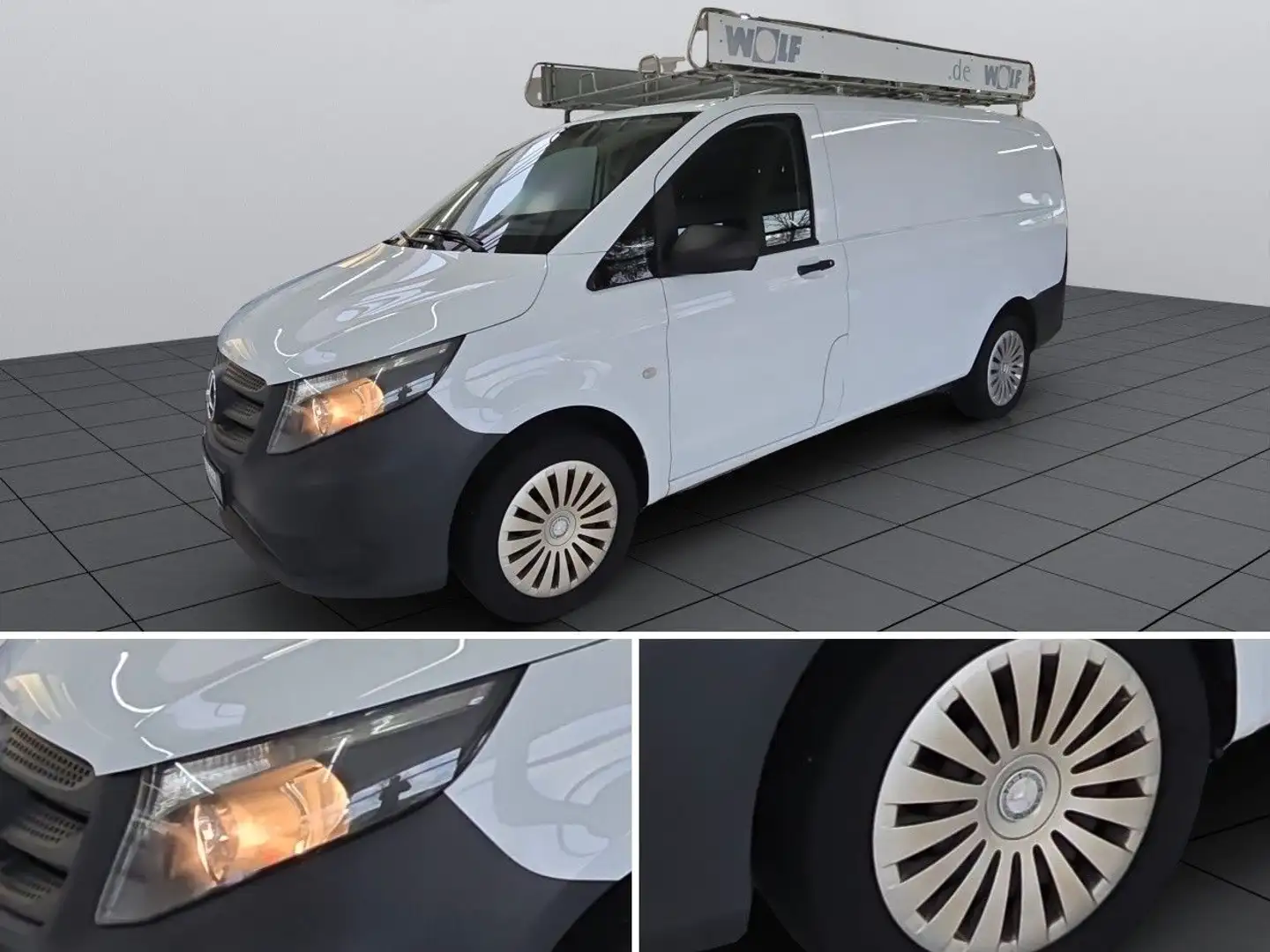 Mercedes-Benz Vito Kasten 119 CDI 4x4 lang Automatik *AHK* Weiß - 2