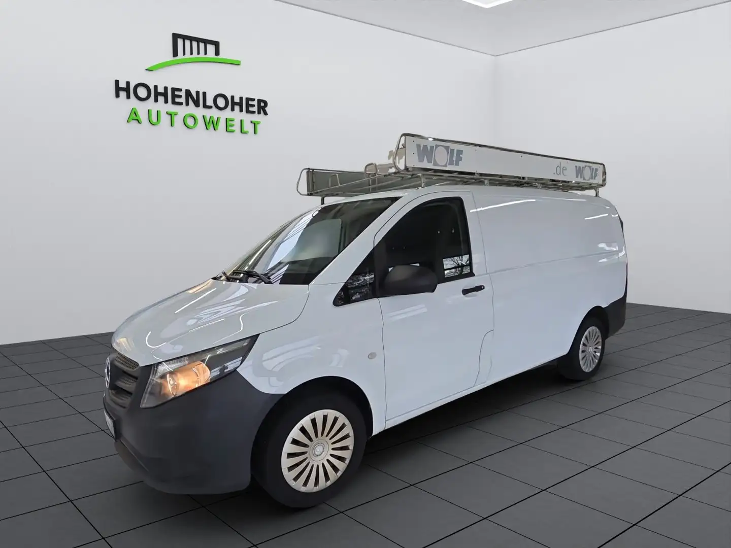 Mercedes-Benz Vito Kasten 119 CDI 4x4 lang Automatik *AHK* Weiß - 1