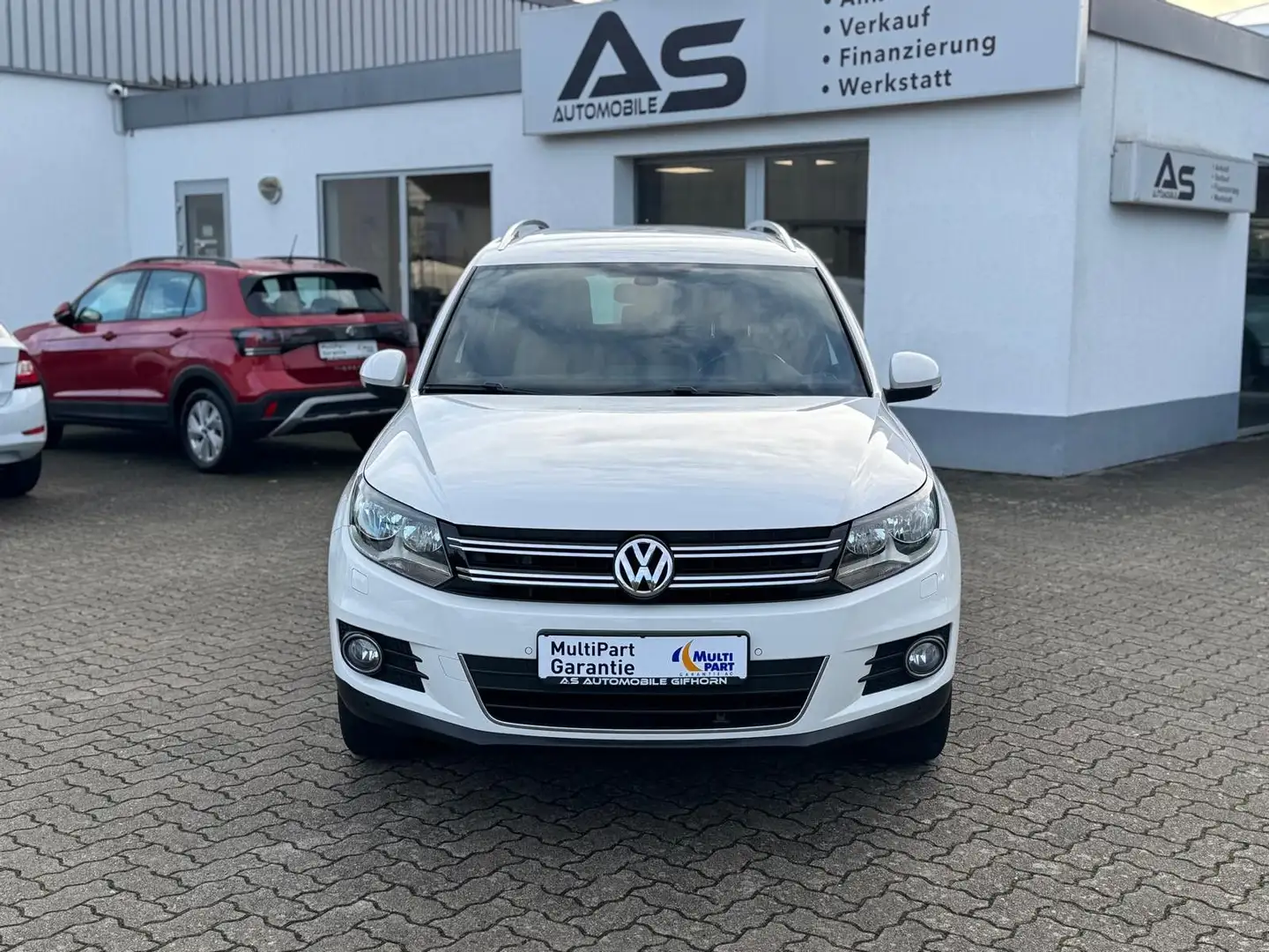 Volkswagen Tiguan 2.0 TDI Life BMT SHZ PDC LM" Weiß - 2