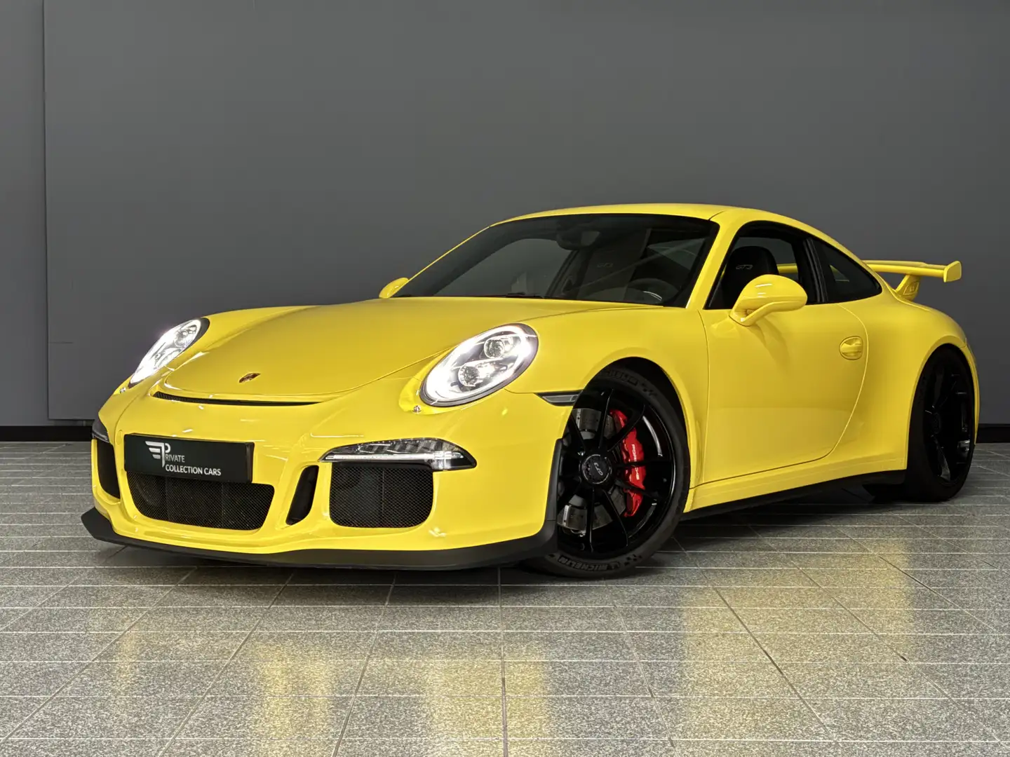 Porsche 991 3.8 GT3 Sport Chrono*Lift*Carbon*PDLS+ Geel - 1