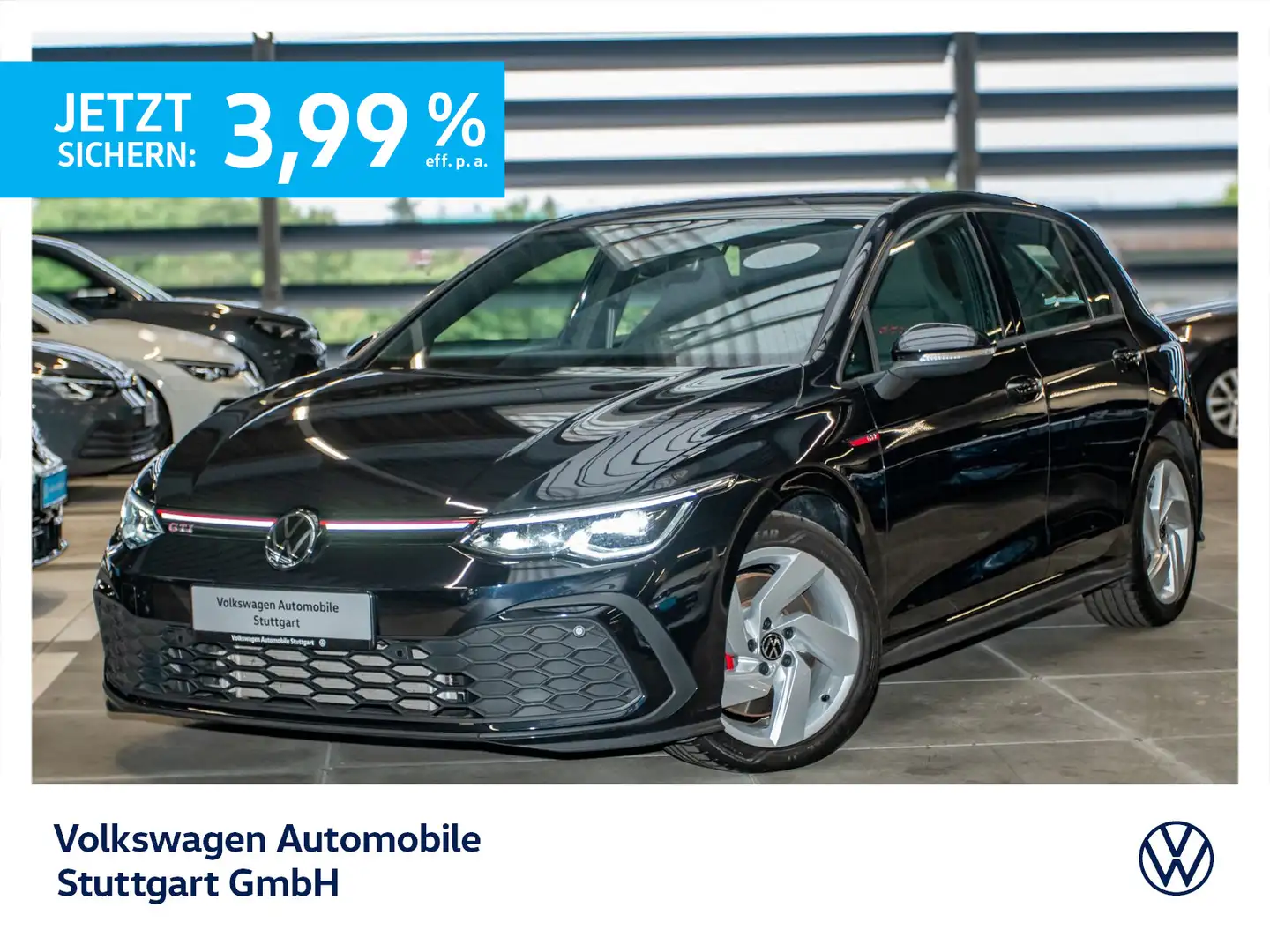 Volkswagen Golf GTI Golf 8 GTI Navi Tempomat CarPlay Noir - 1