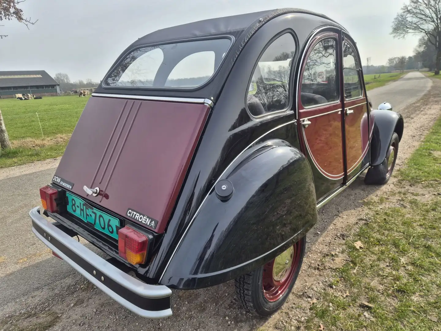 Citroen 2CV 2CV6 Charleston prachtstaat!!! Negro - 2