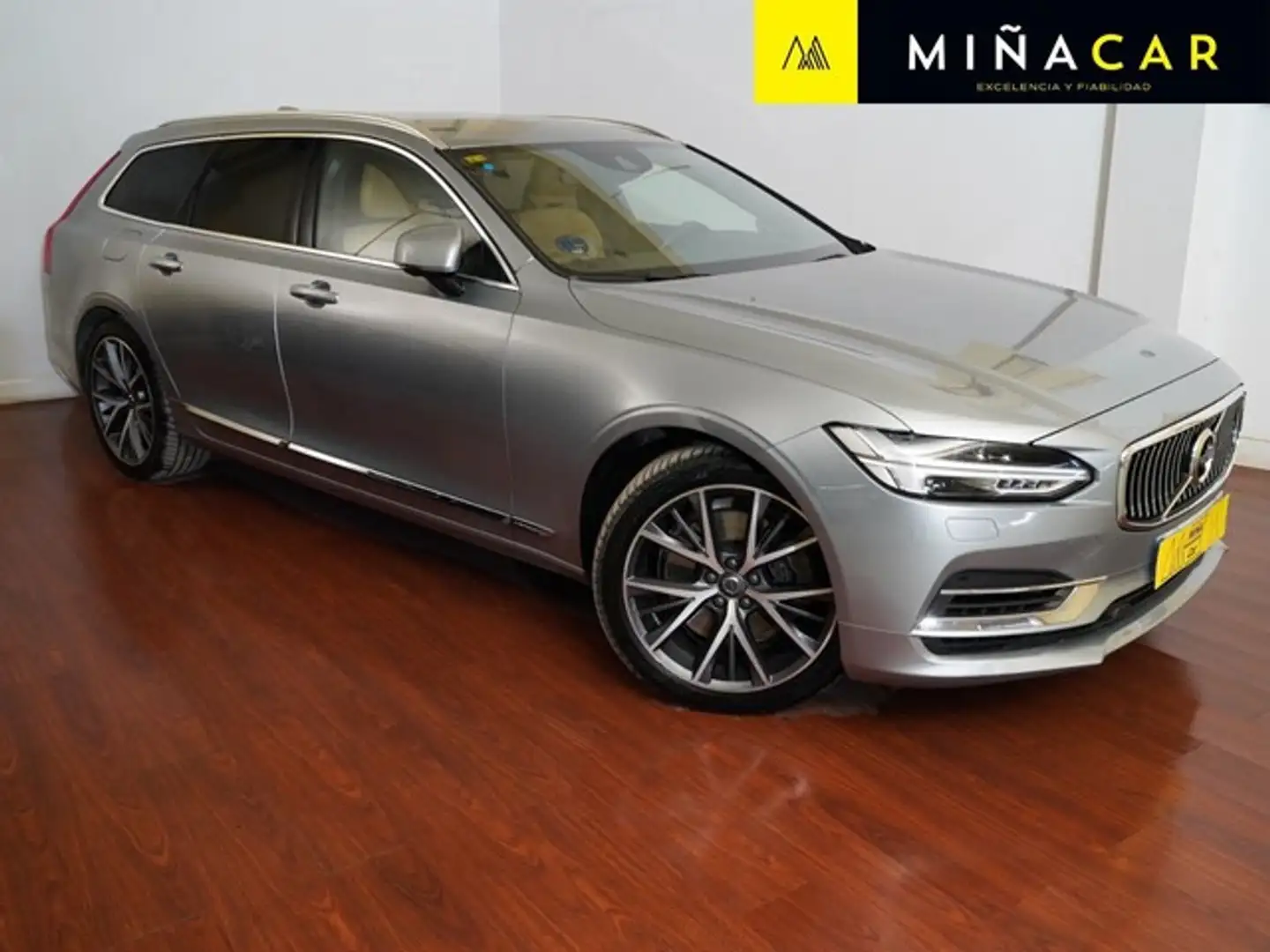 Volvo V90 T8 Inscription Twin AWD Gris - 2