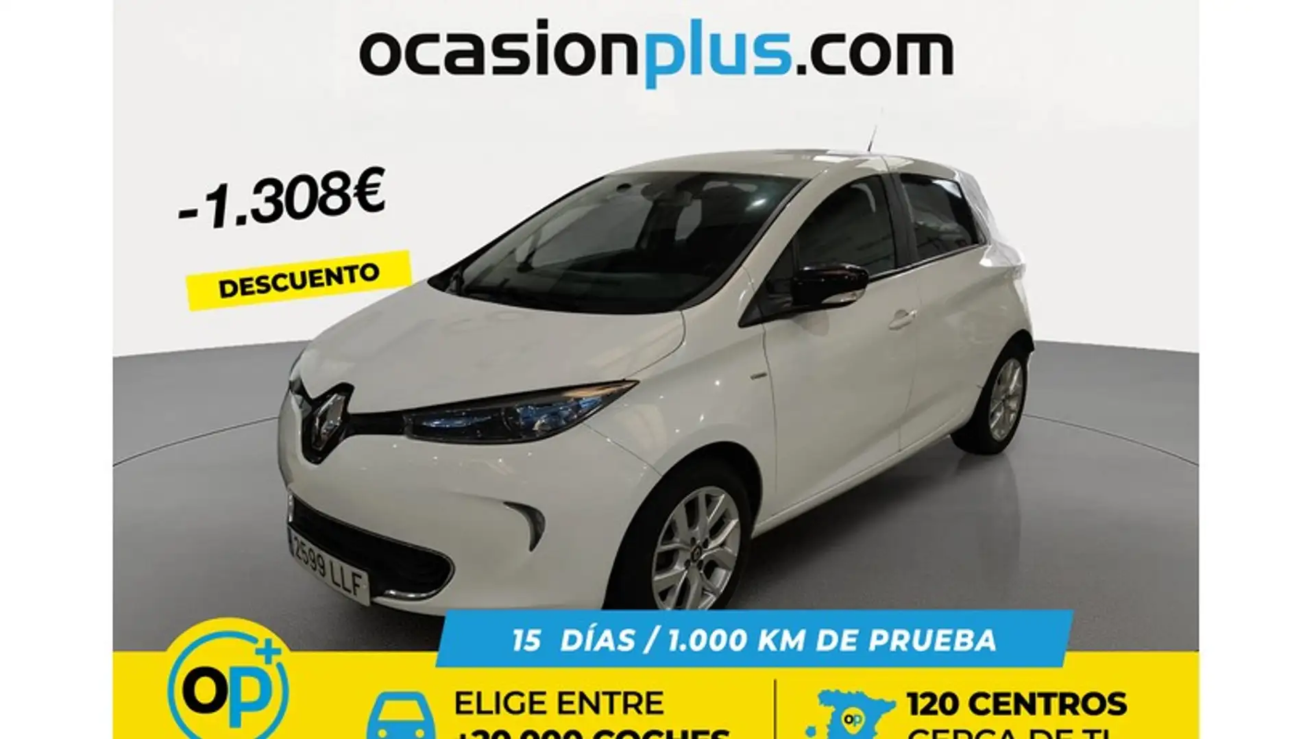 Renault ZOE Limited 40 R110 80kW Blanco - 1