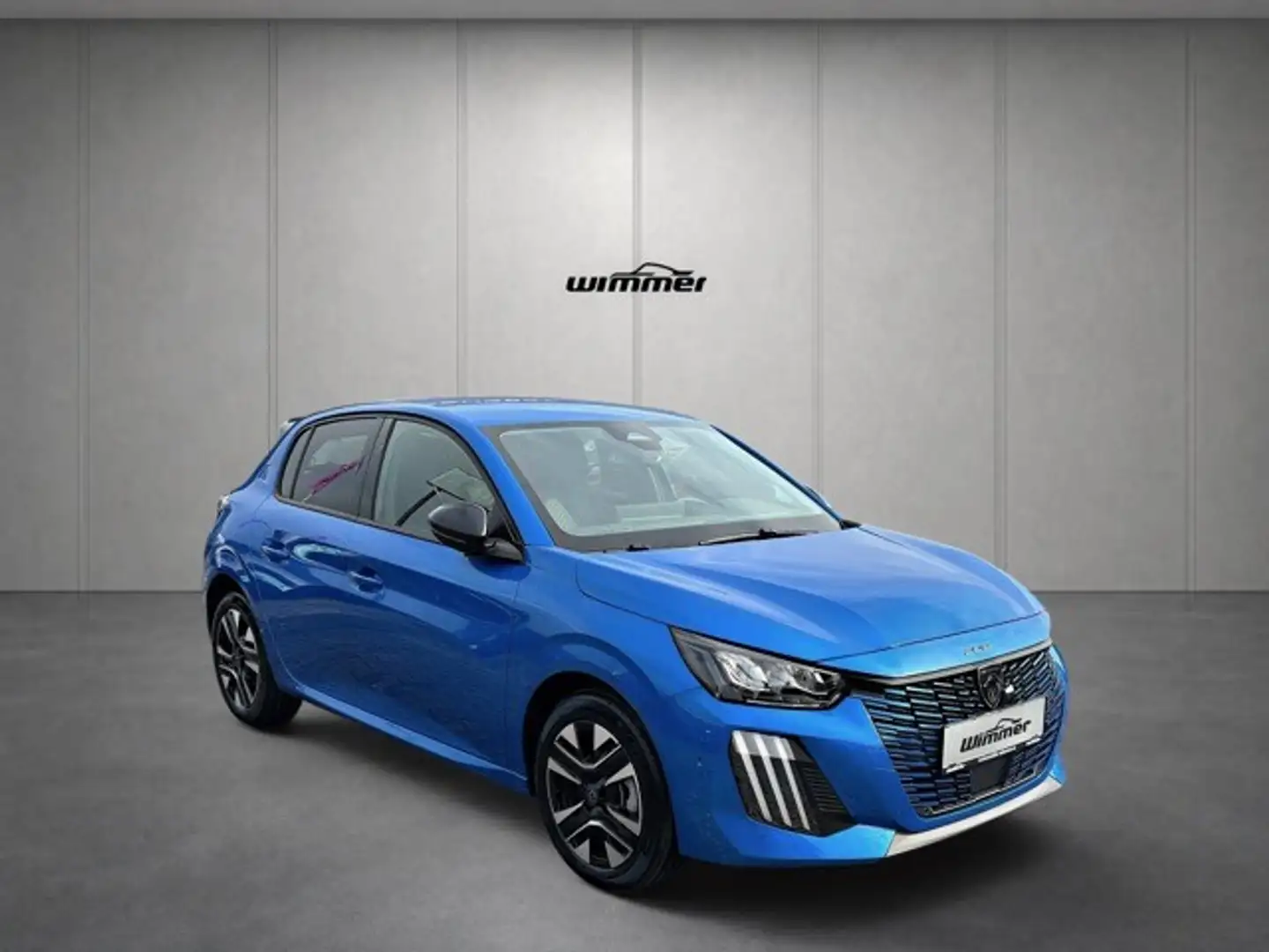 Peugeot 208 Hybrid 110 e-DCS6 Allure Blau - 2