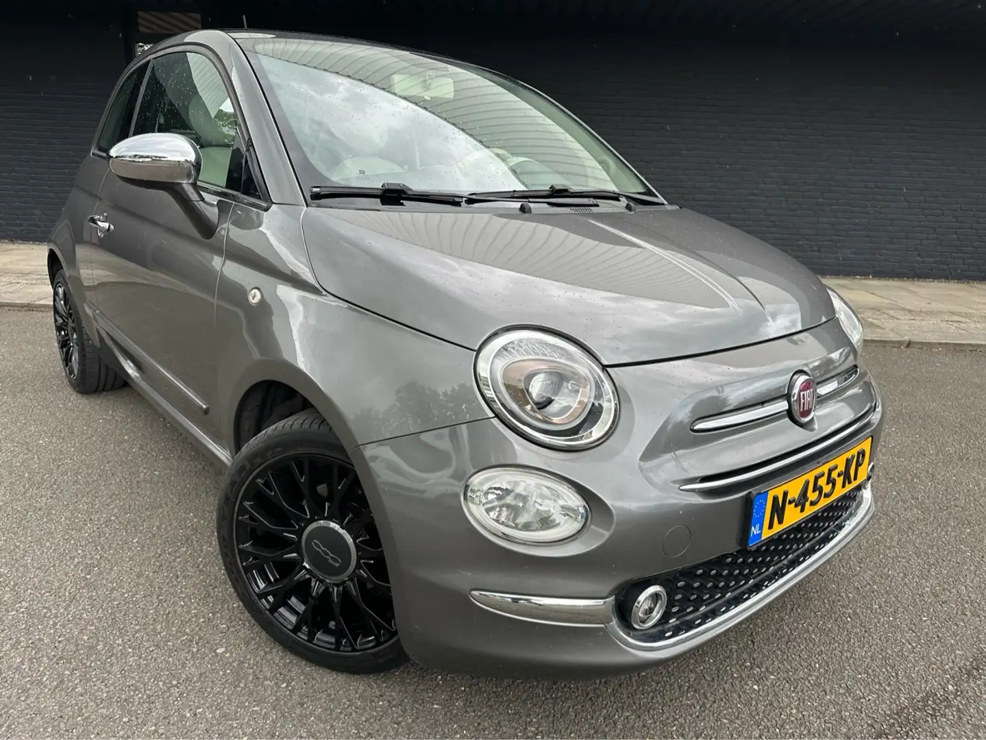 Fiat 500 1.2 Lounge Gris - 1