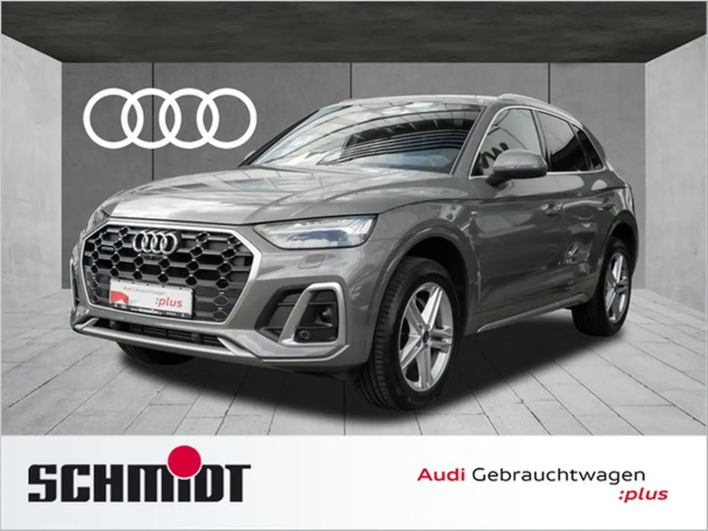 Audi Q5 40 TFSI quattro S line AHK ACC Matrix LED LM19 ... Grau - 1