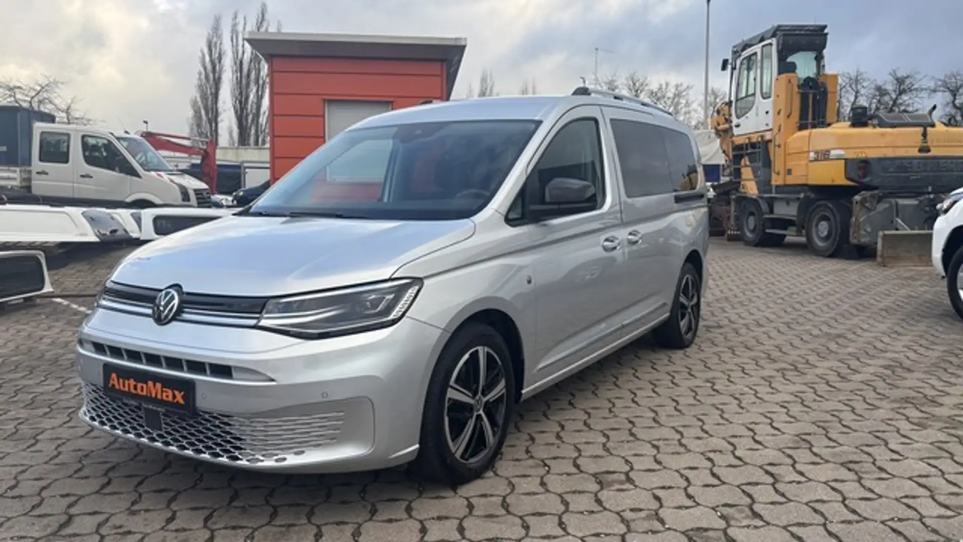 Volkswagen Caddy Style Maxi 7 Sitzer Apple Klima Zilver - 1