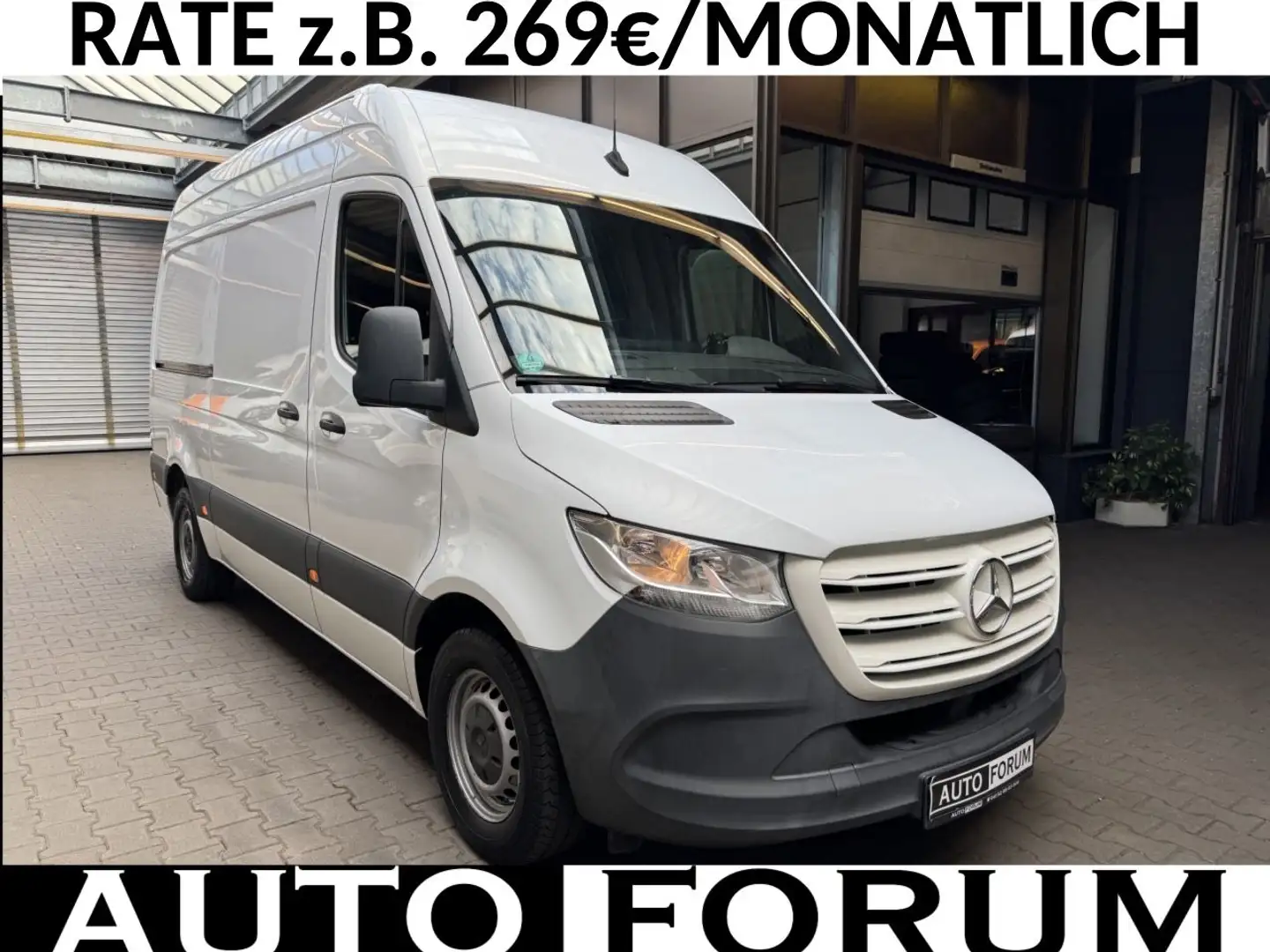 Mercedes-Benz Sprinter 314 CDI L2H2 3,5t NAVI KLIMA AHK KAMERA Blanc - 1