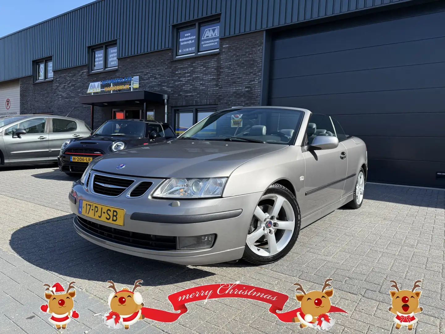 Saab 9-3 Cabrio 2.0t Vector | 1E EIGENAAR | 12MND GARANTIE Grijs - 1