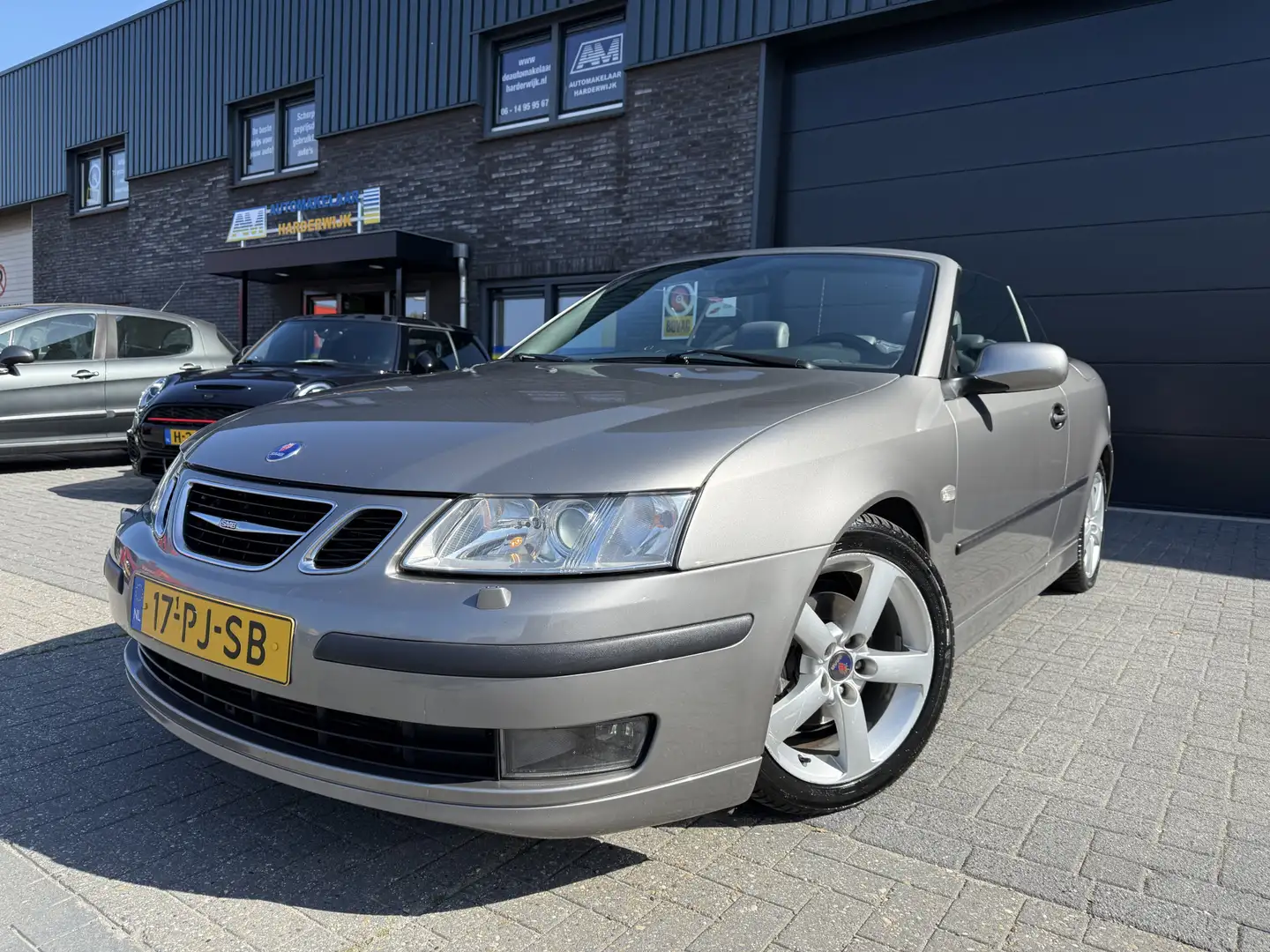 Saab 9-3 Cabrio 2.0t Vector | 1E EIGENAAR | 12MND GARANTIE Gris - 2